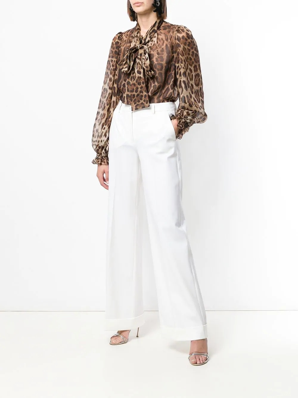 wide-leg trousers - 2