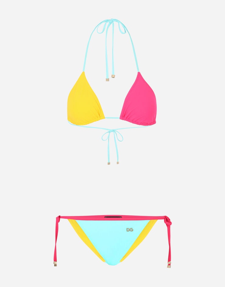 Adjustable triangle bikini - 1