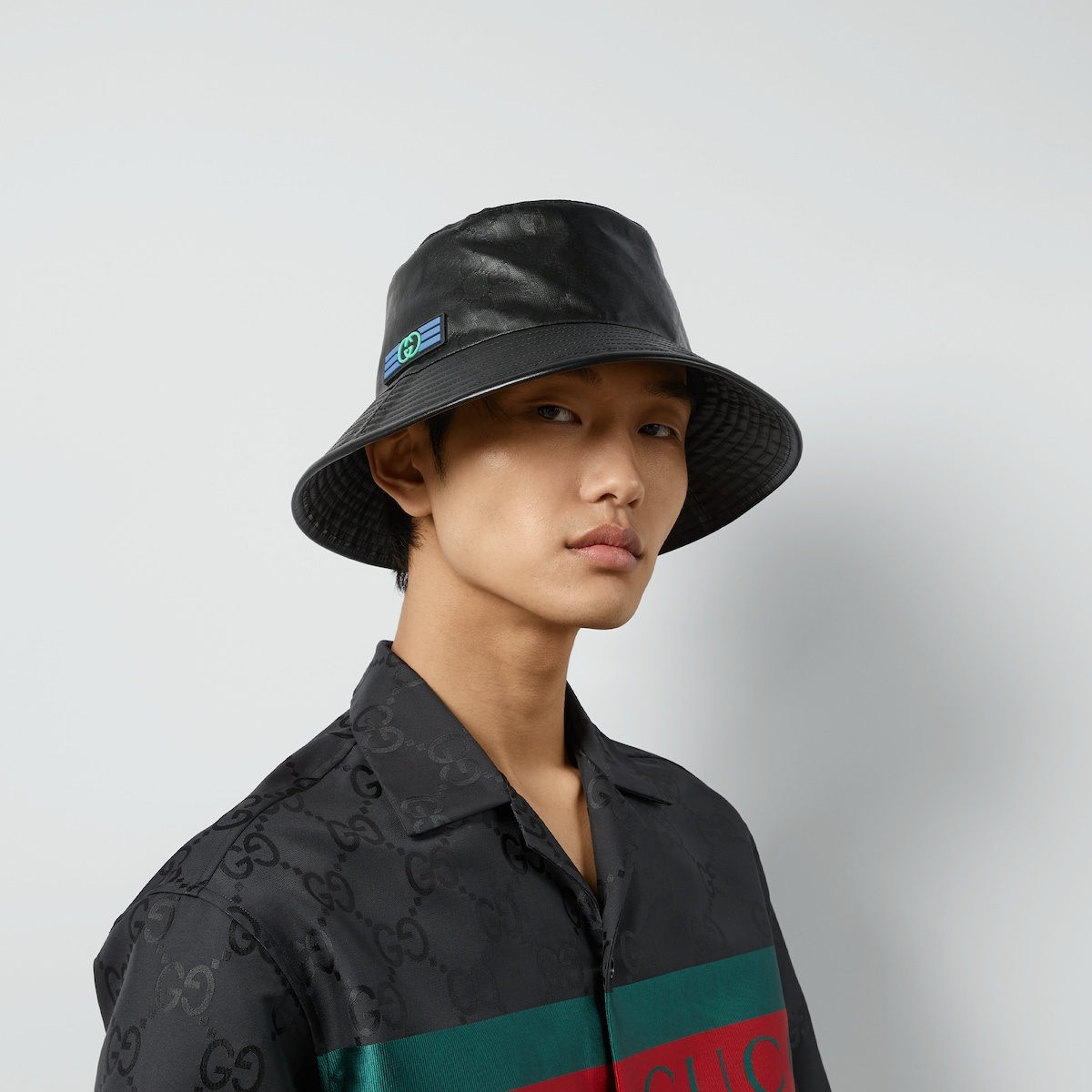 GG Crystal bucket hat - 3