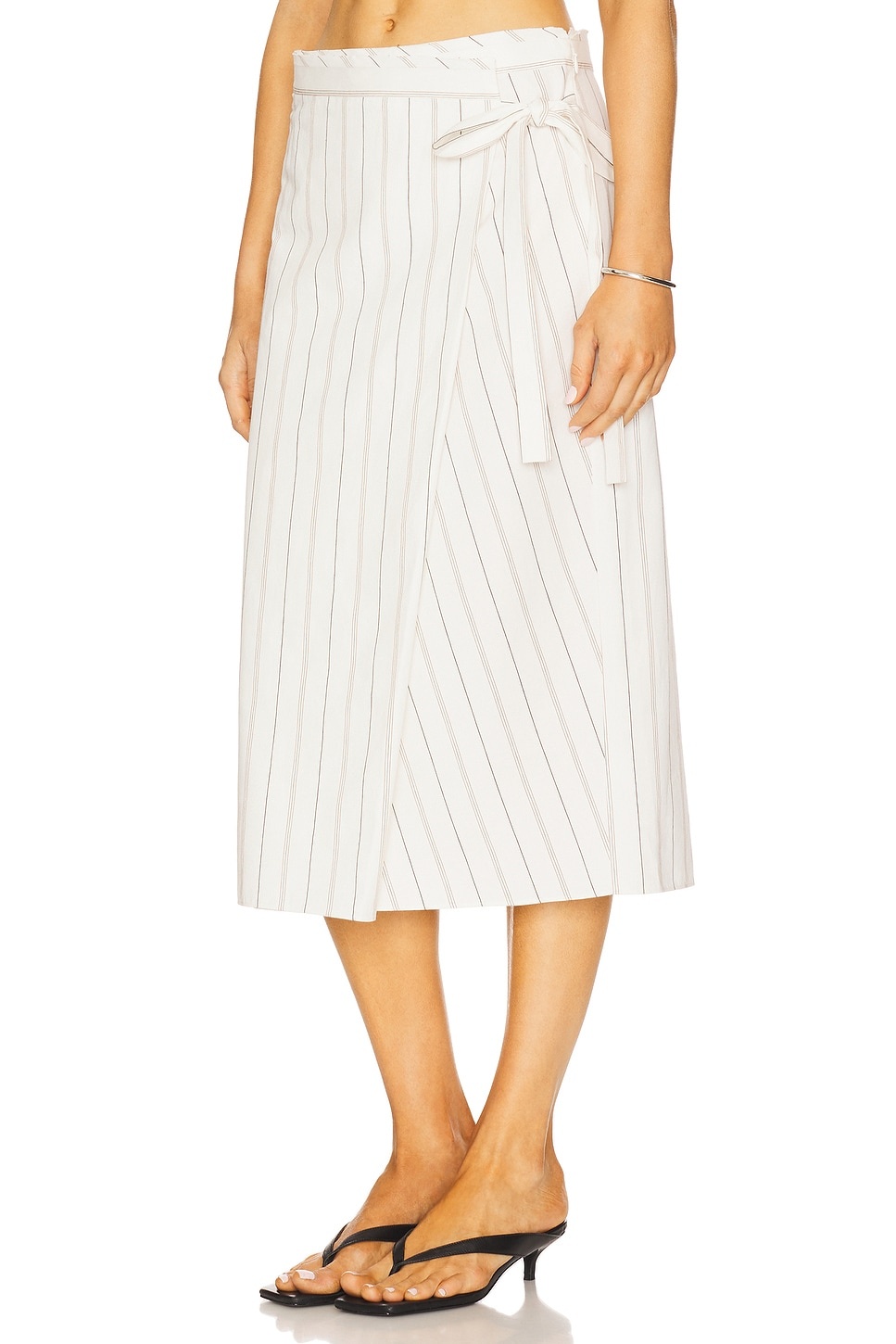 Seedling Stripe Wrap Skirt - 3
