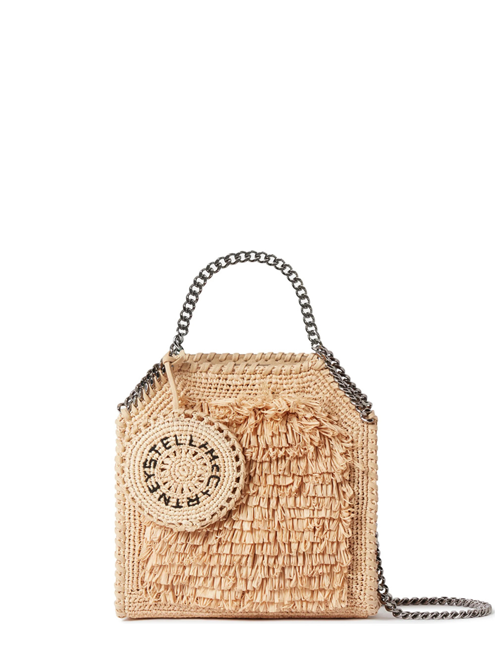 Falabella Raffia Tiny Tote Bag - 1