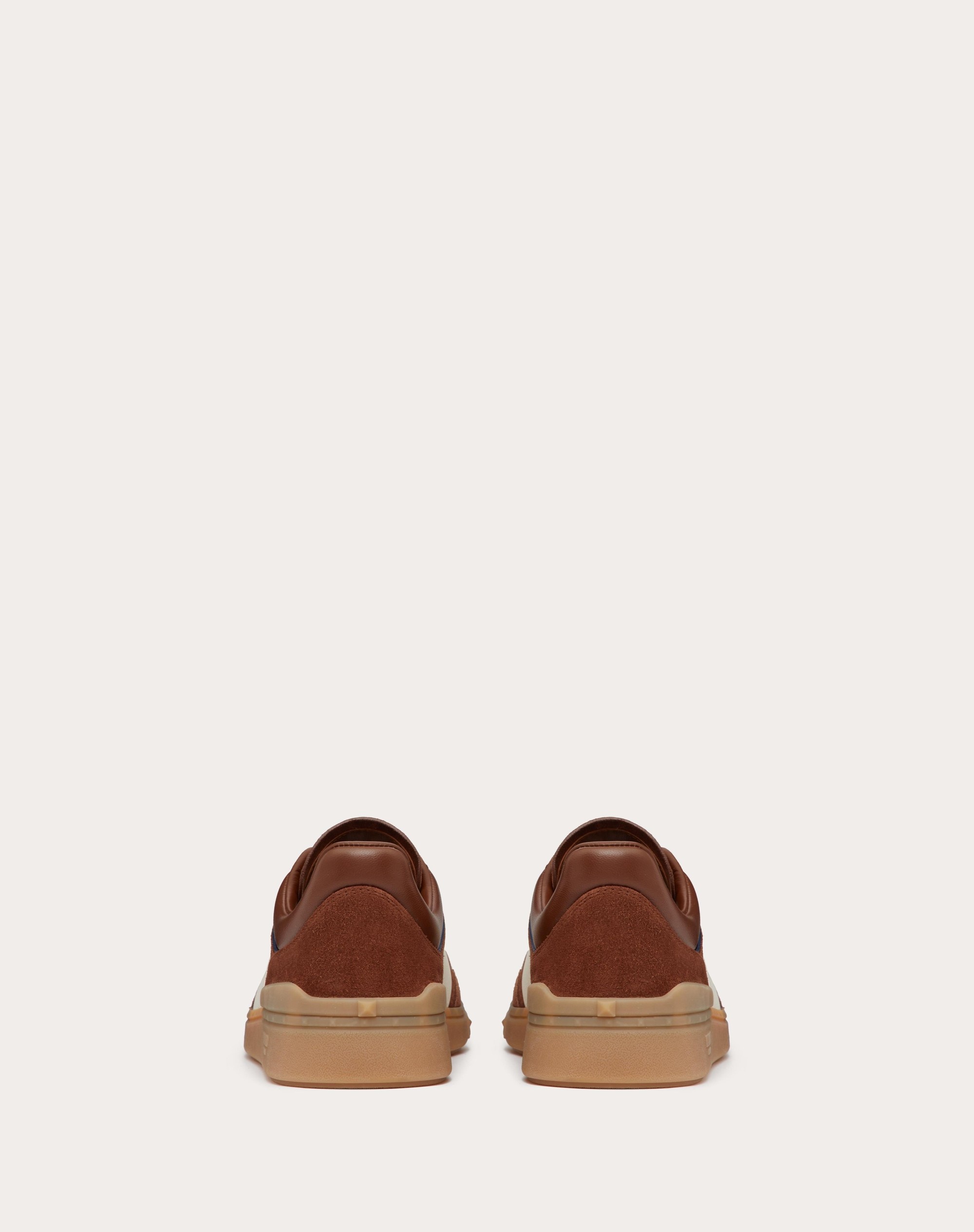 UPVILLAGE LOW TOP SNEAKER IN SPLIT LEATHER AND CALFSKIN NAPPA LEATHER - 3