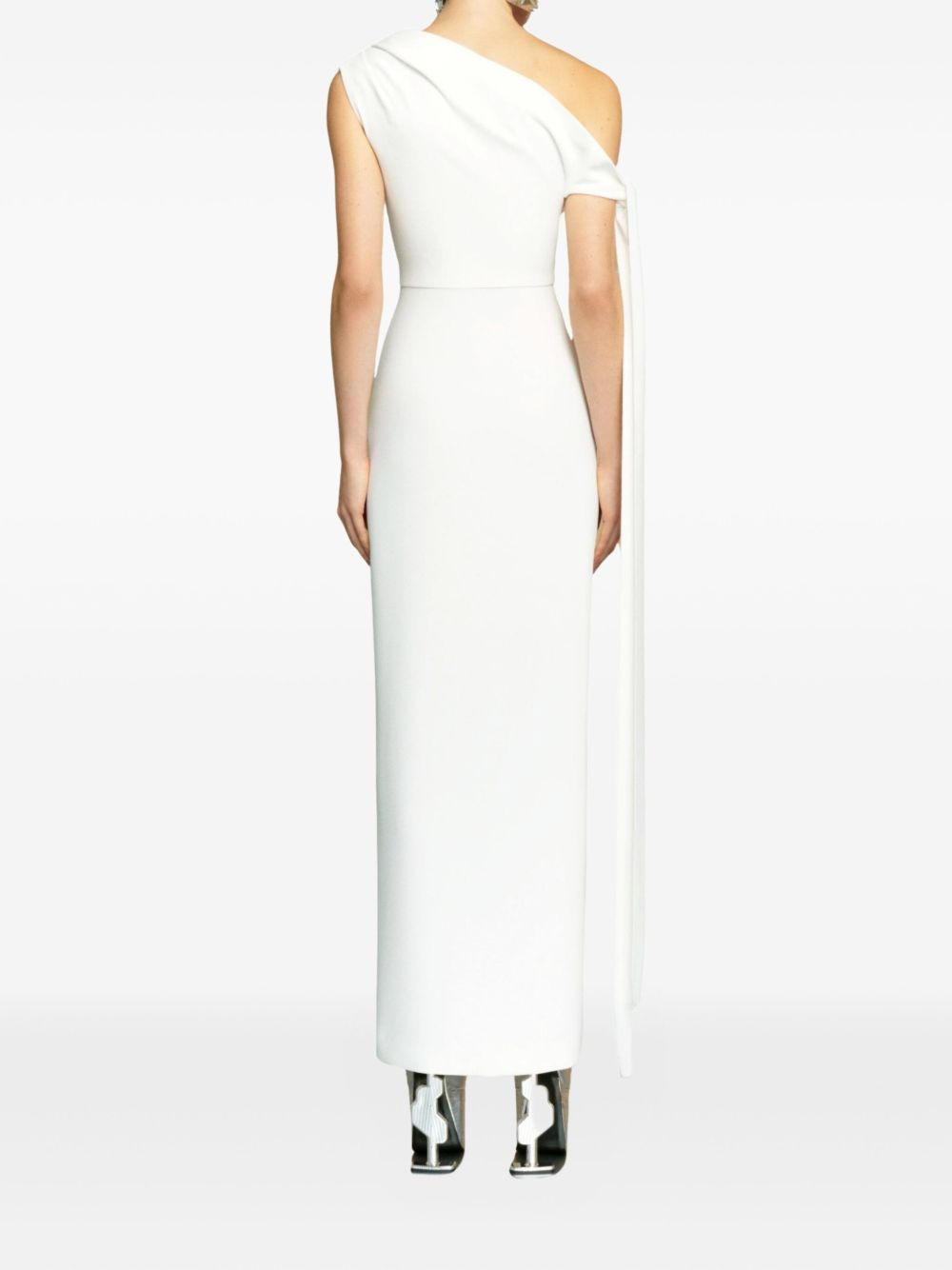Irina one-shoulder draped maxi dress - 3