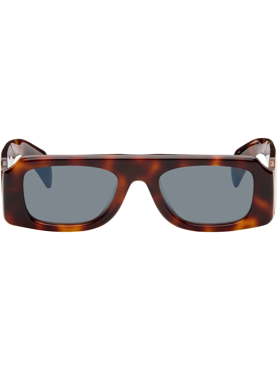 Brown Oliver Peoples 'Edition 4' Sculptural Sunglasses - 1