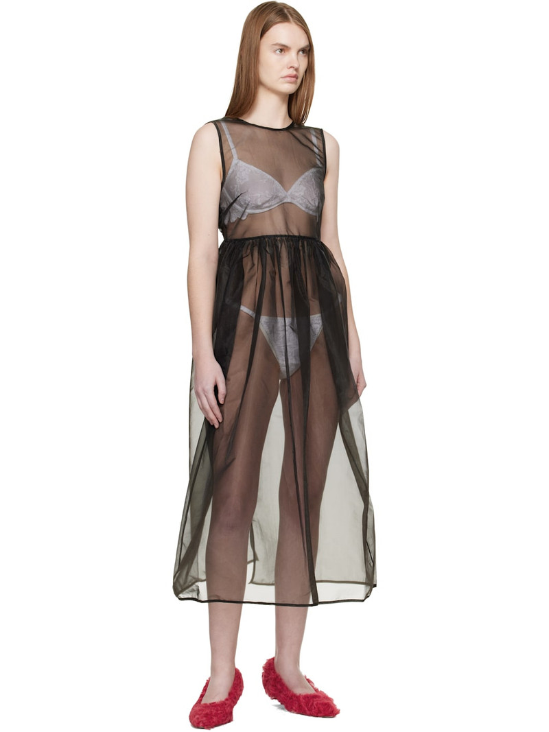 CECILIE BAHNSEN Black CBcamillia Midi Dress outlook