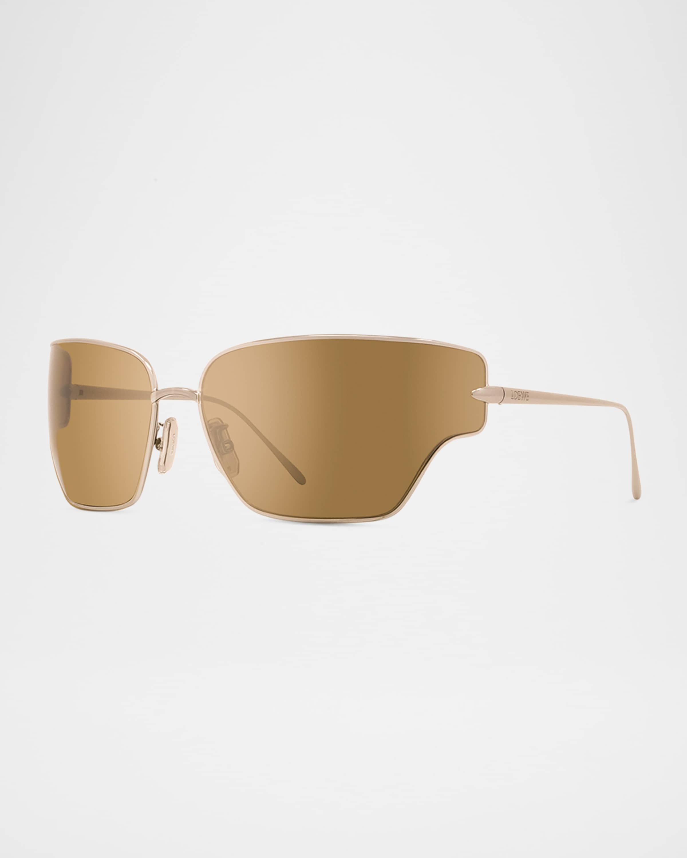 Signature Metal & Nylon Shield Sunglasses - 1