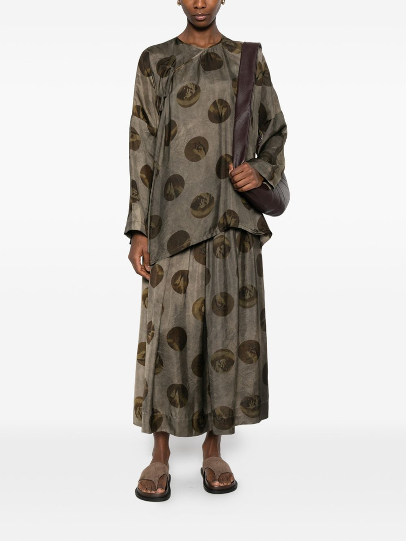 UMA WANG print skirt outlook