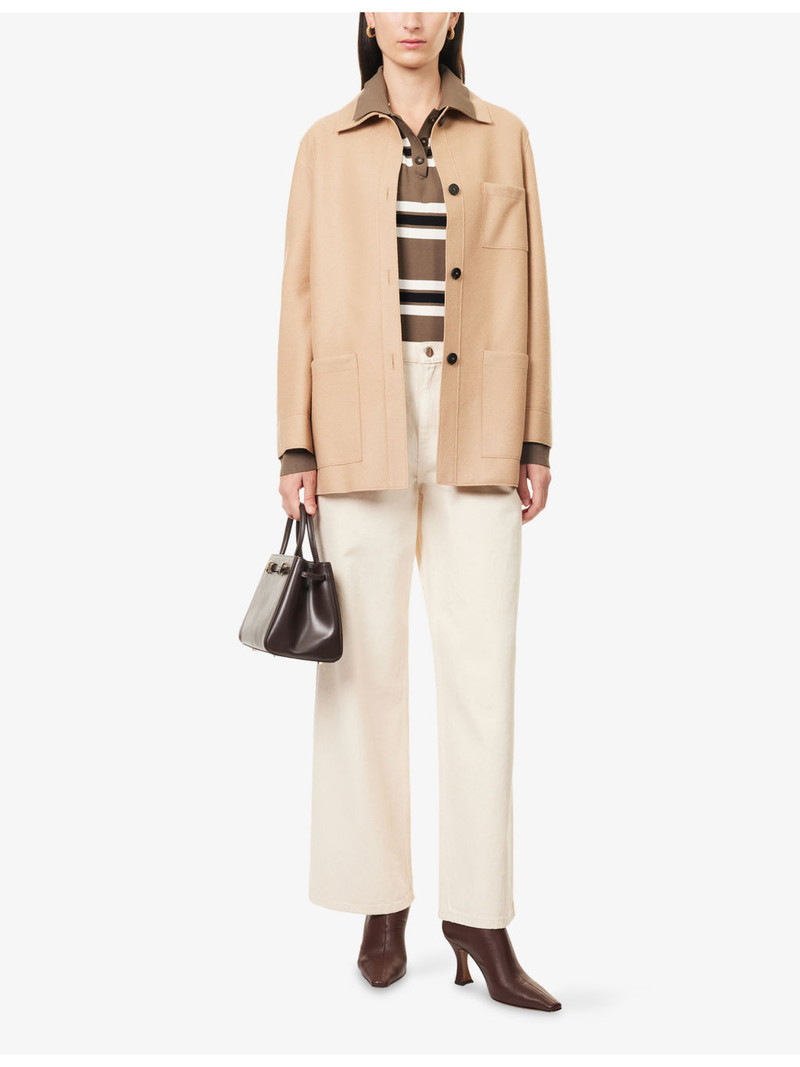 Harris Wharf London Chore Light Pressed Wool Jacket outlook