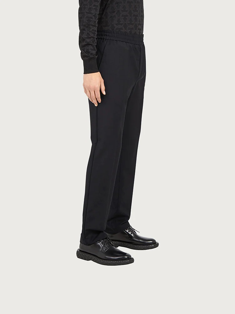 DRAWSTRING TROUSERS - 5