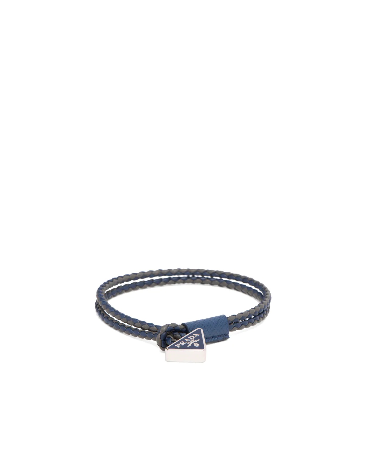 Braided Nappa Leather Bracelet - 1