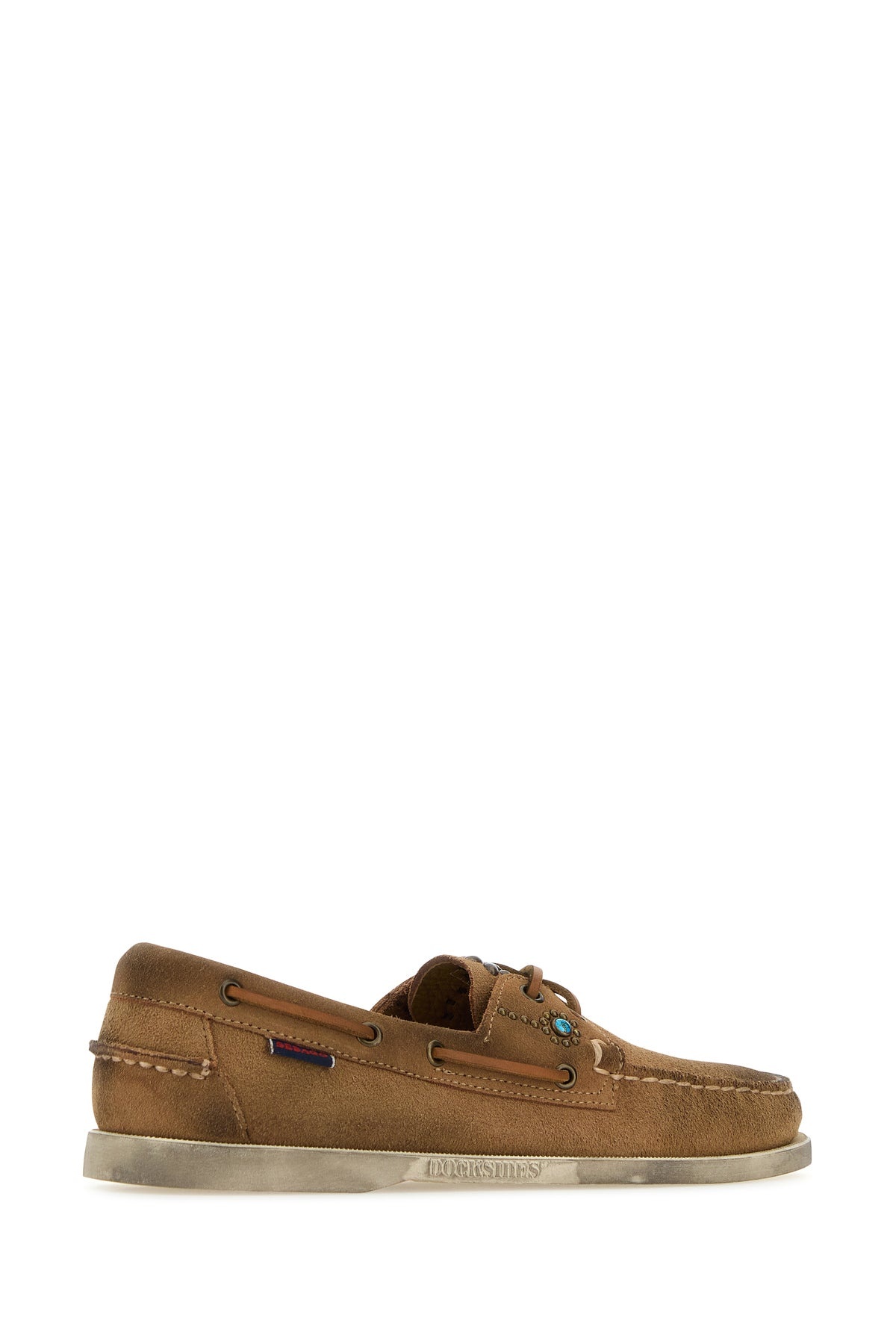 Camel suede Portland Flesh Out loafers - 3