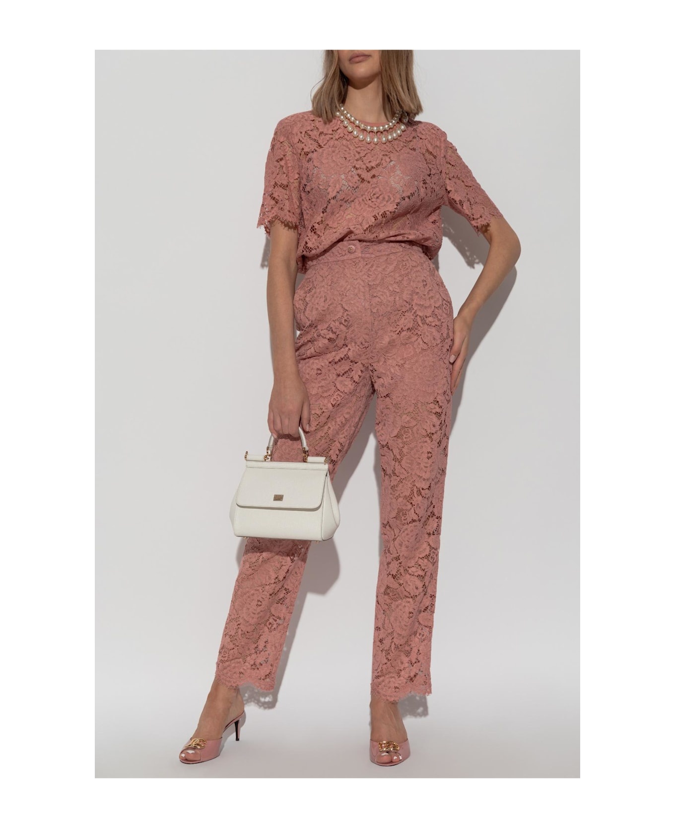 Dolce & Gabbana Lace Pants - 2