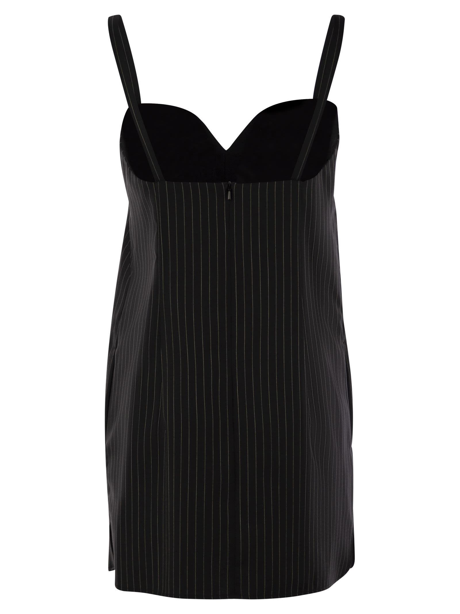 Maxmara Women Elam - Pinstripe Wool Cloth Dress - 2