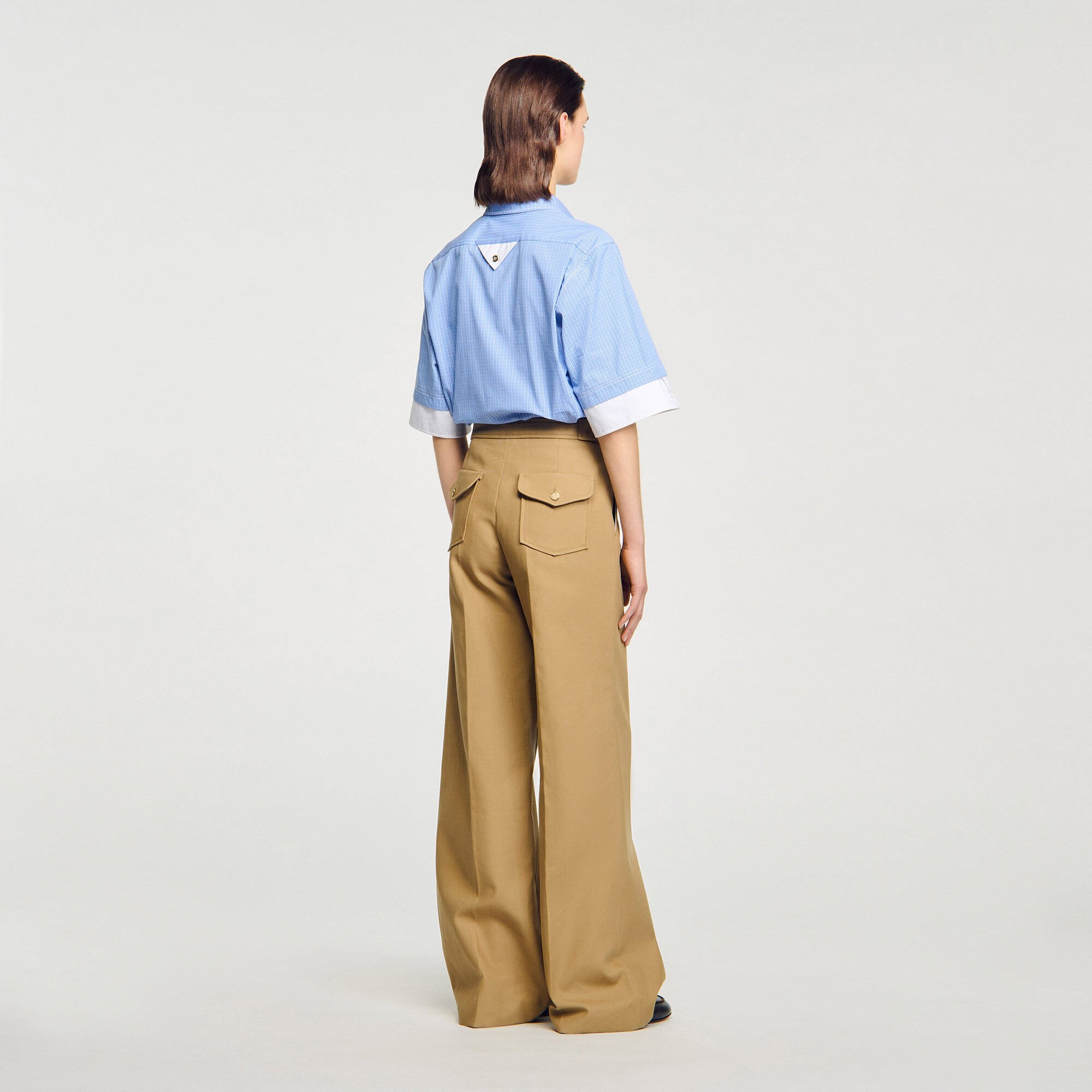 COTTON SUIT TROUSERS - 5