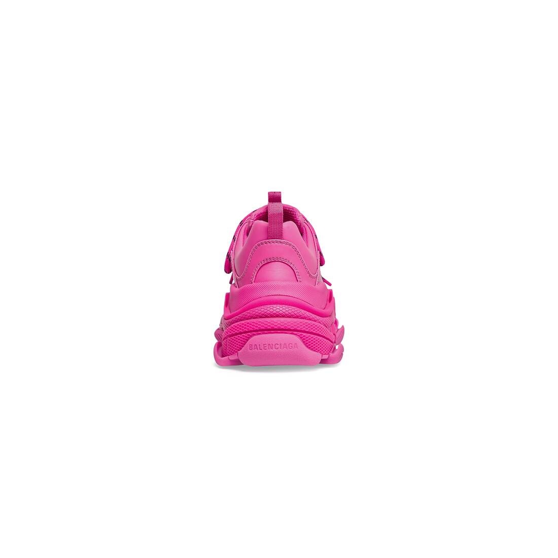 Women's Triple S Sneaker  in Dark Pink - 5