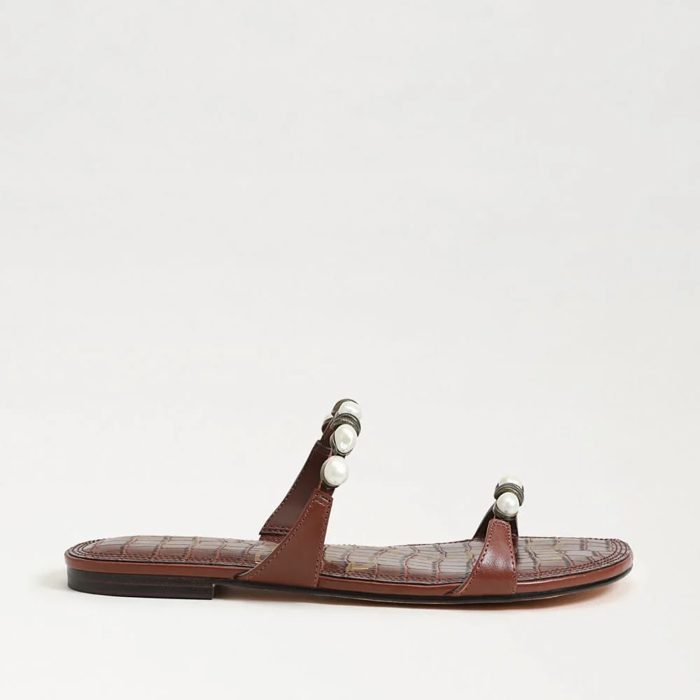Cian Pearl Flat Sandal - 1
