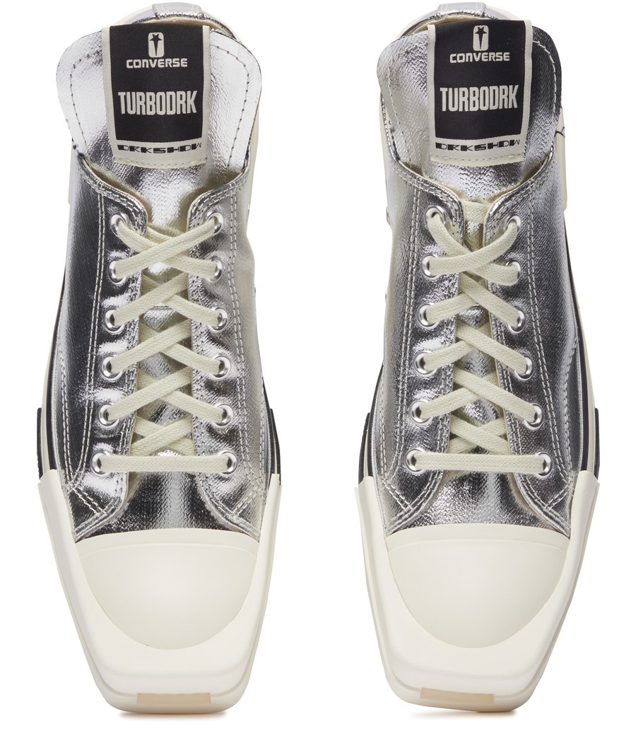 Turbodrk sneakers x Converse low silver - 5