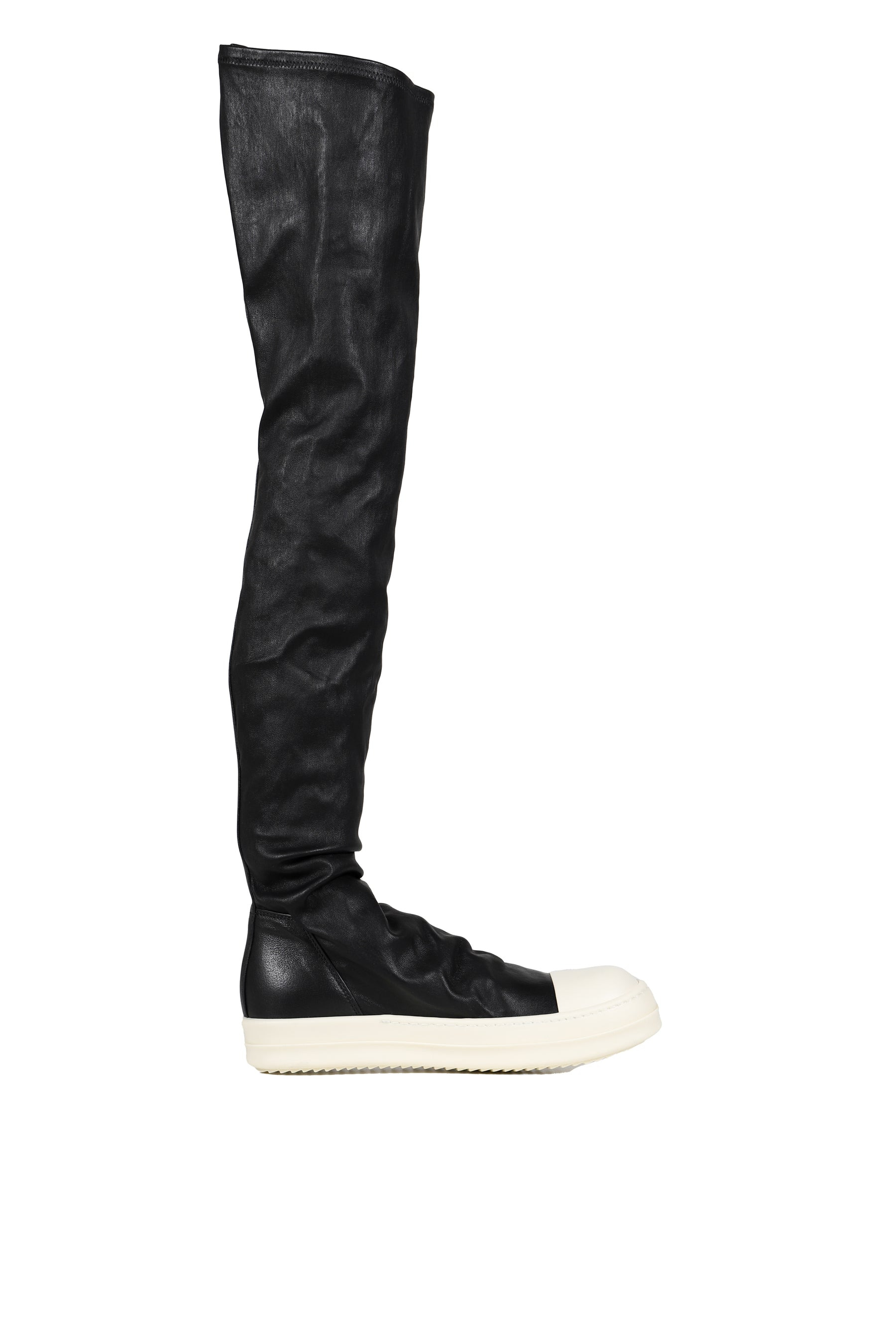 HIGH STOCKING SNEAKS / BLK MILK MILK - 2