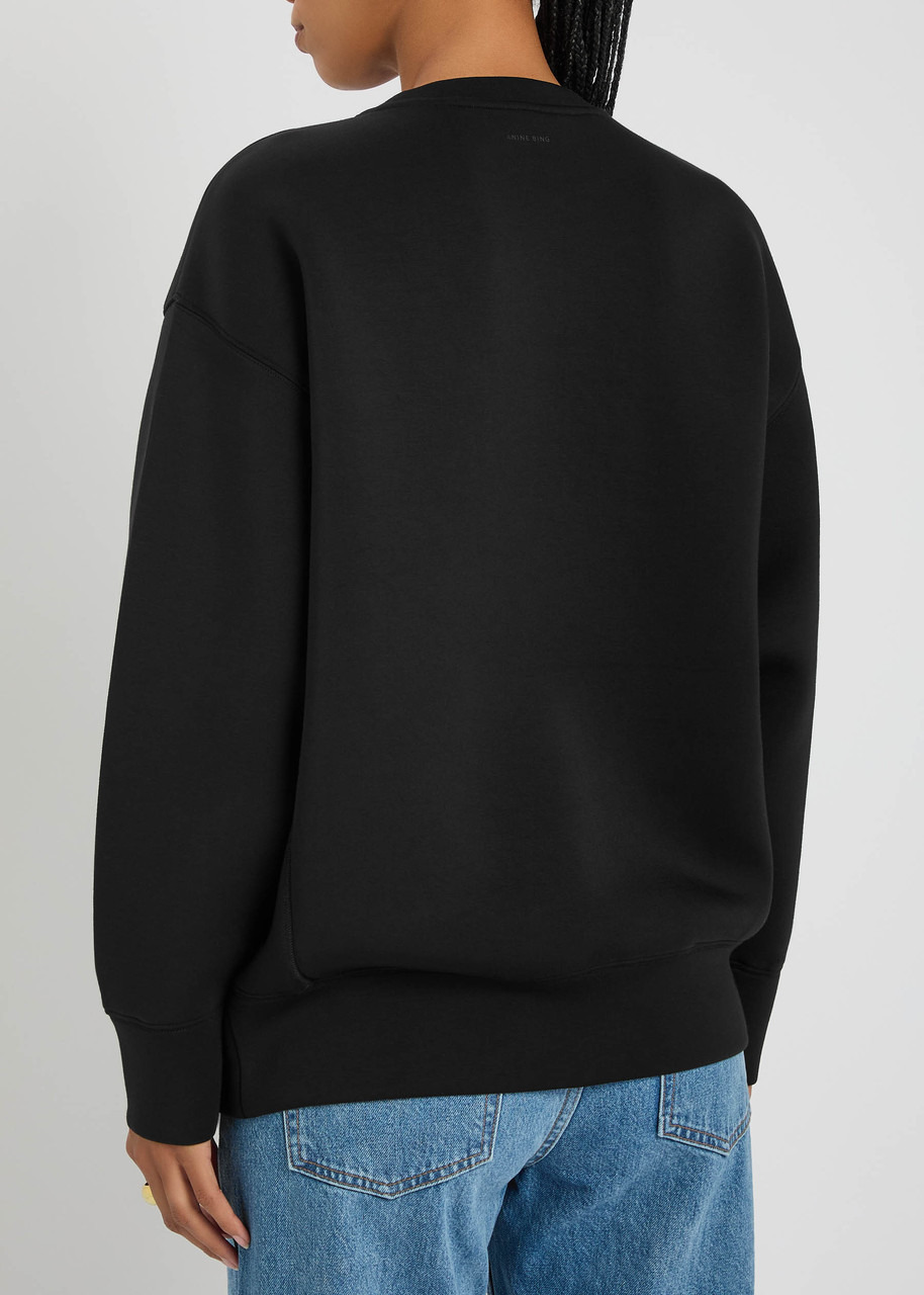 Anine Bing Alto Logo Neoprene Sweatshirt - 3