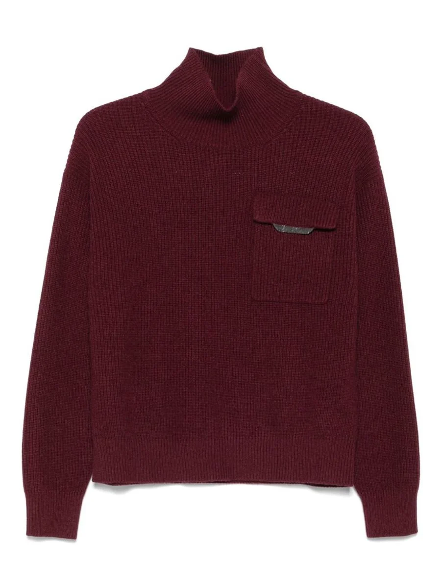 Brunello Cucinelli Cashmere Turtle-Neck Jumper - 1