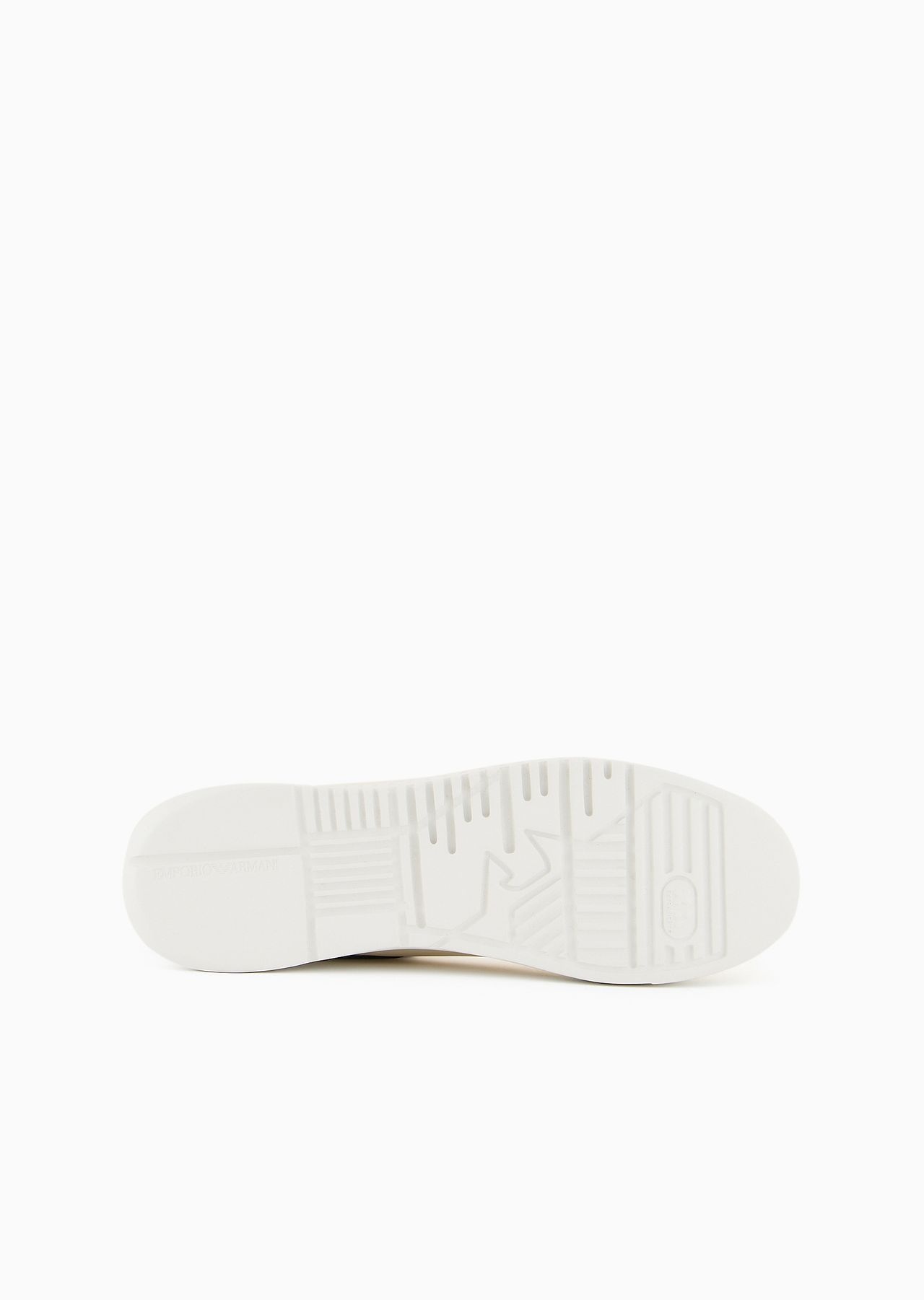 Leather sneakers with signature logo and knurled sole - 6