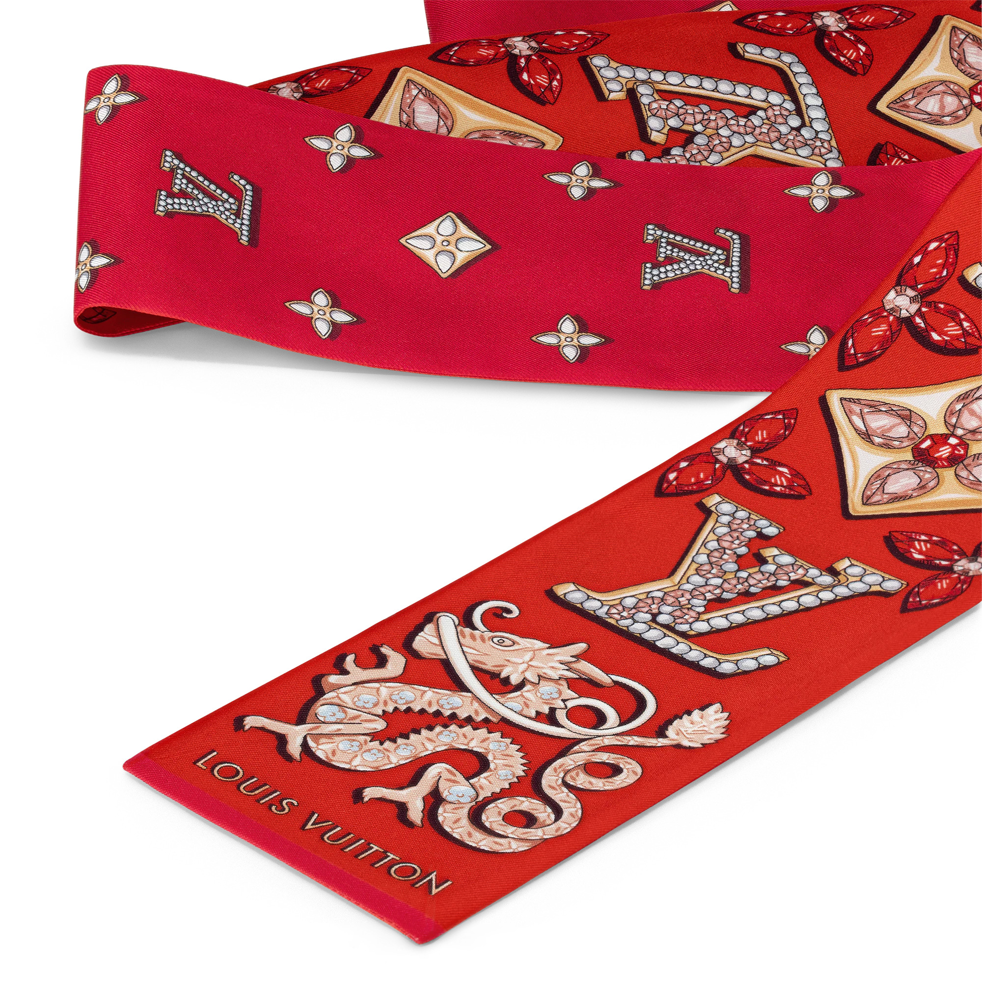 Precious Dragon Silk Bandeau - 2