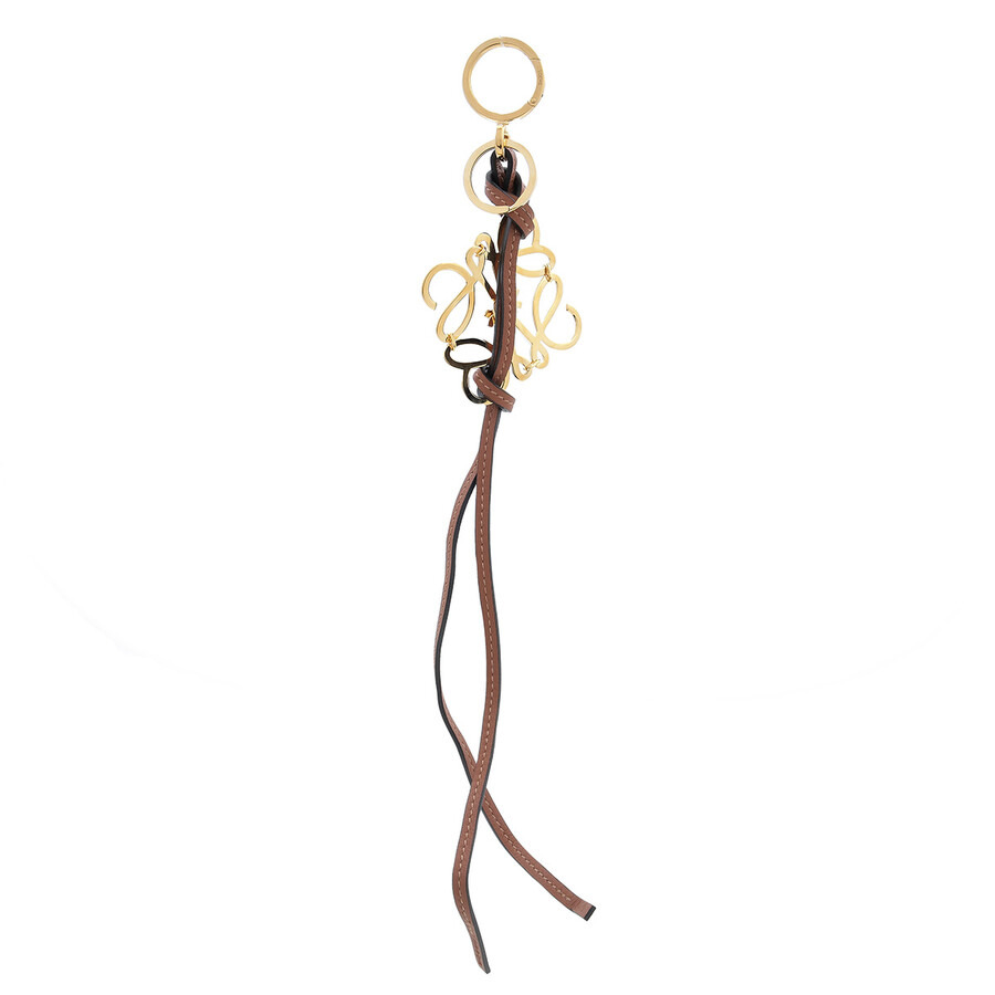 Loewe Gold / Tan Anagram Charm In Calfskin - 3