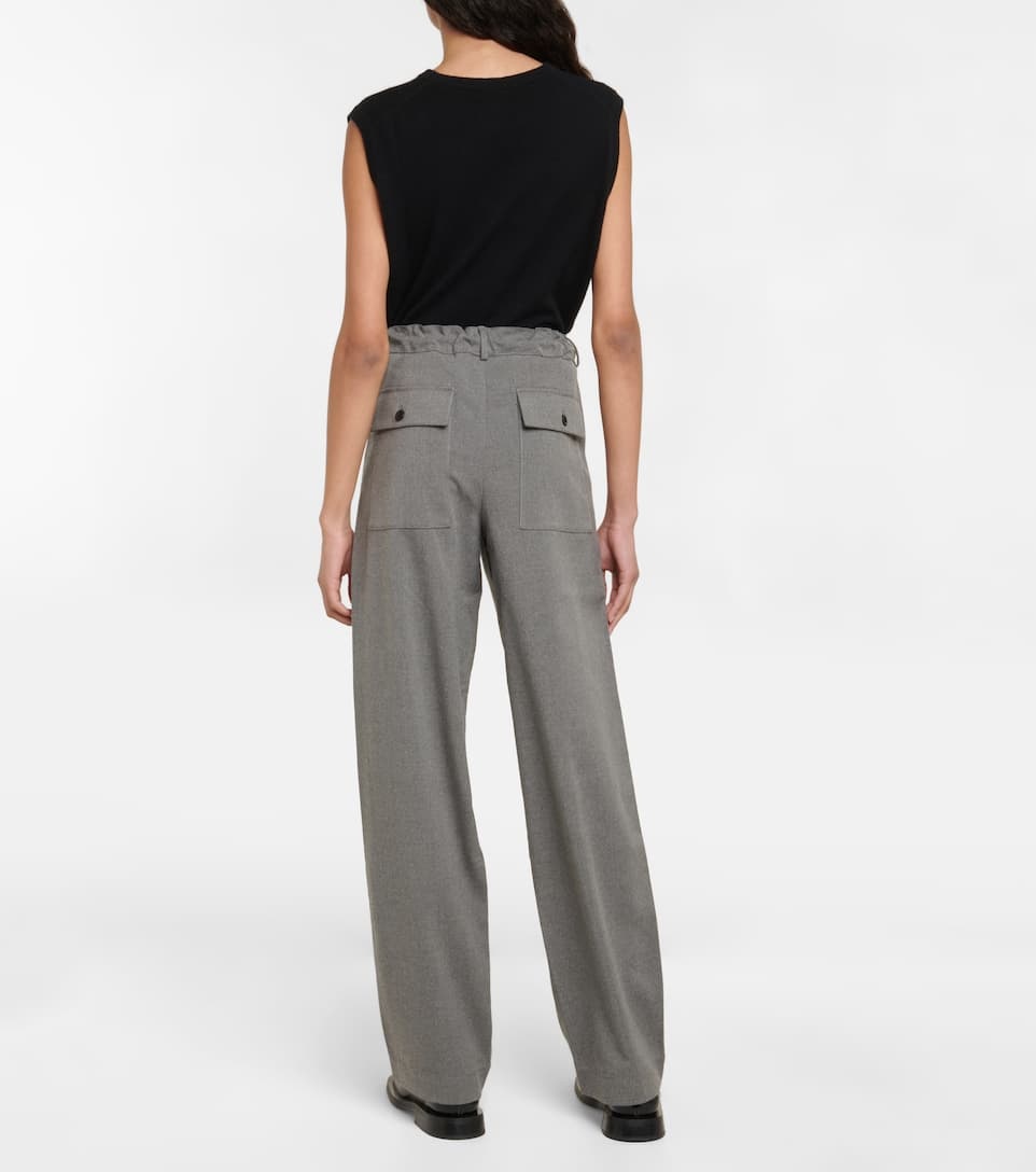 White Label high-rise wide-leg pants - 3