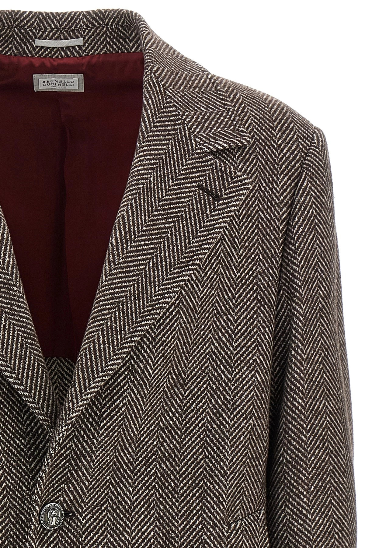 Single-breasted cashmere coat - 3