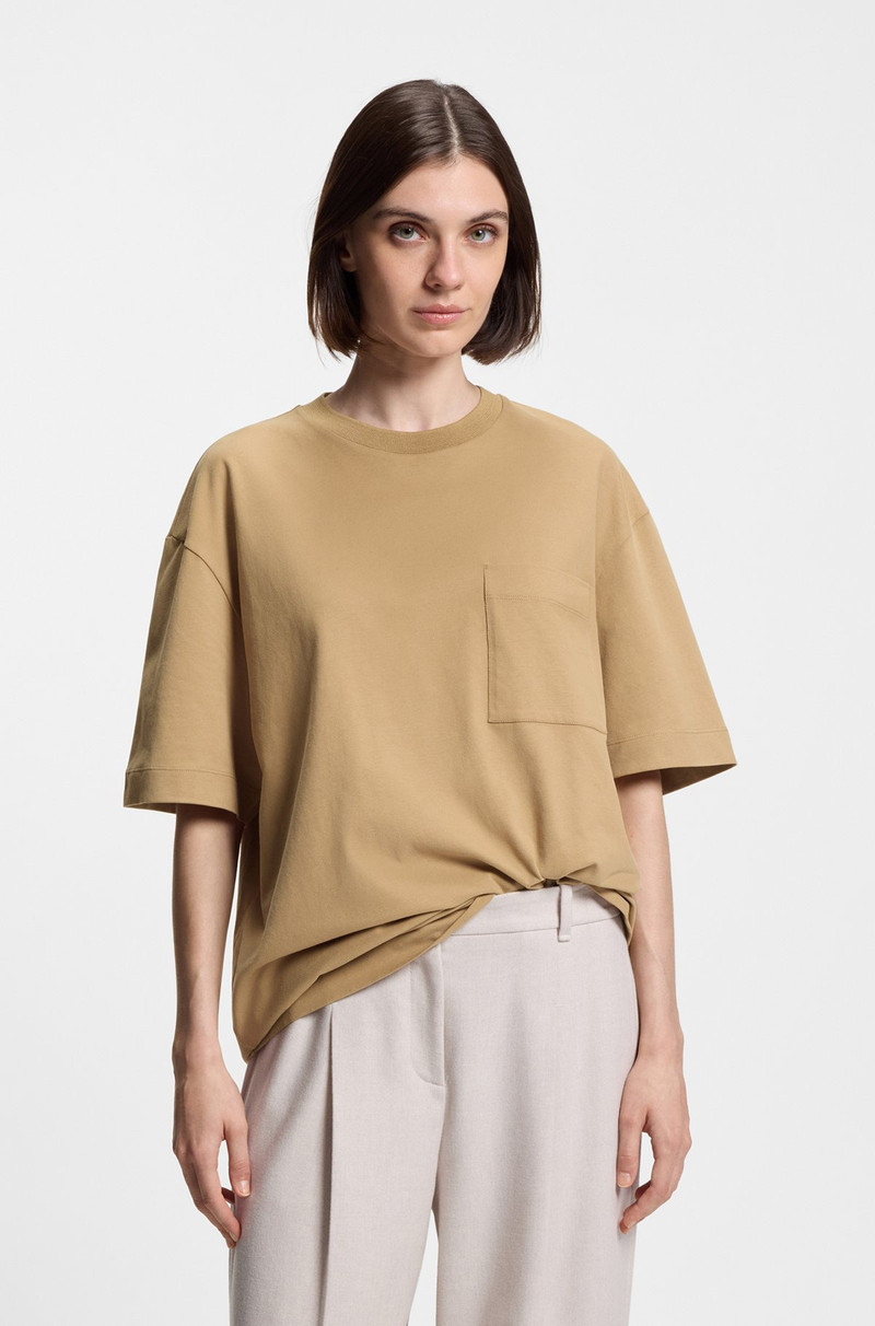 BOSS X STEIFF ALL-GENDER T-SHIRT IN COTTON 5