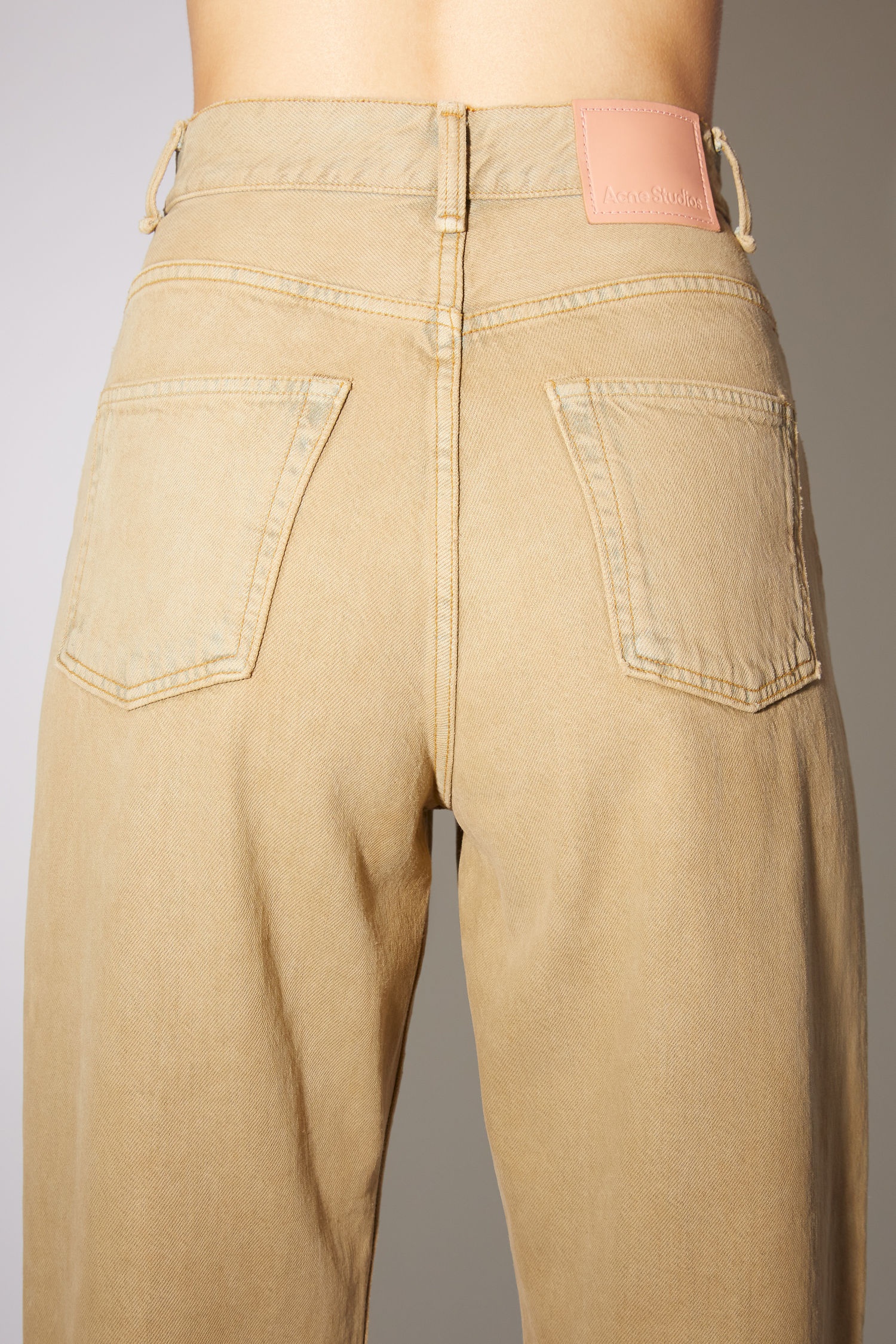 Relaxed fit jeans - Sand beige - 7