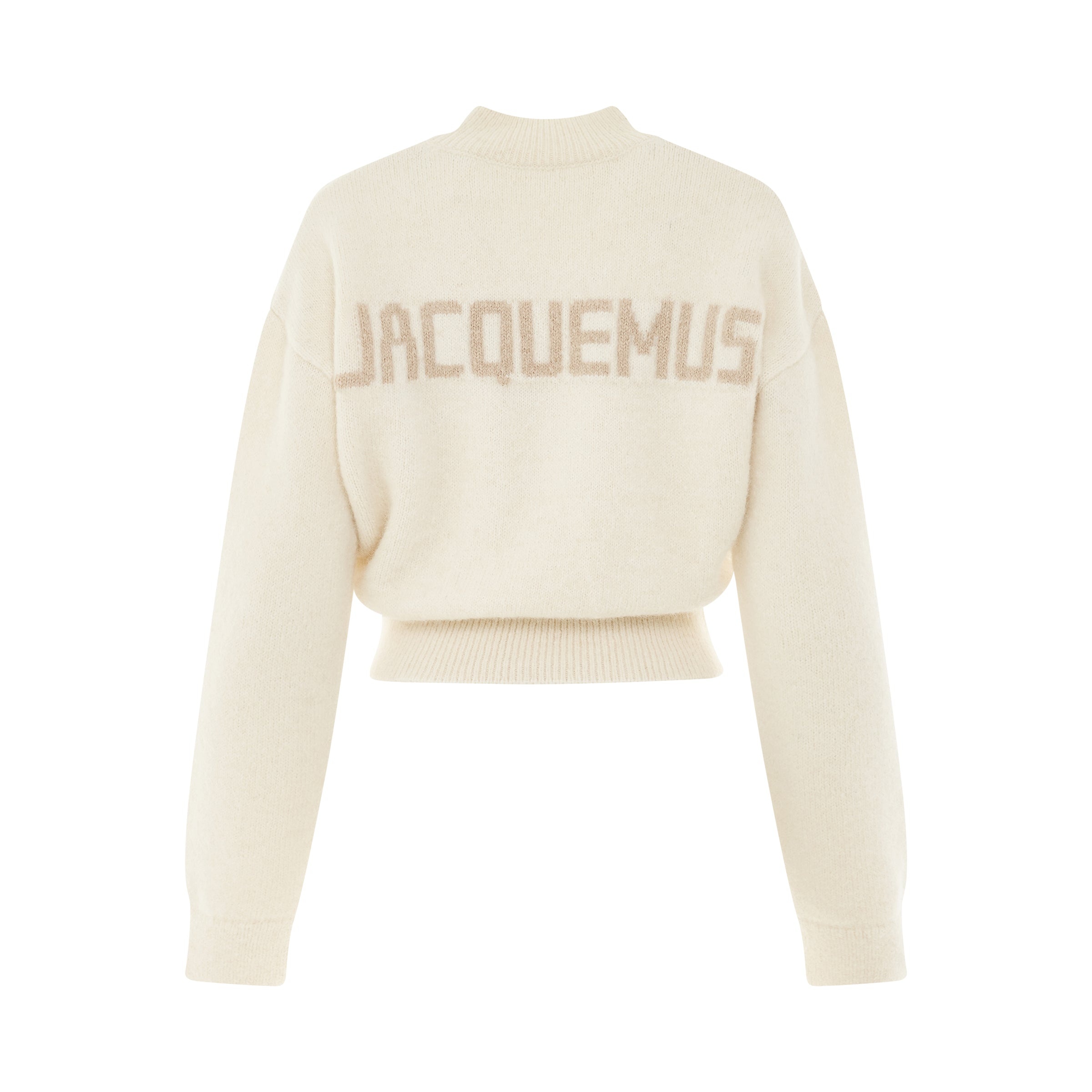 La Maille Jacquemus Sweater in Light Beige - 4