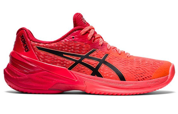 (WMNS) ASICS Sky Elite FF Tokyo Running Shoes Red/Black 1052A047-701 - 2