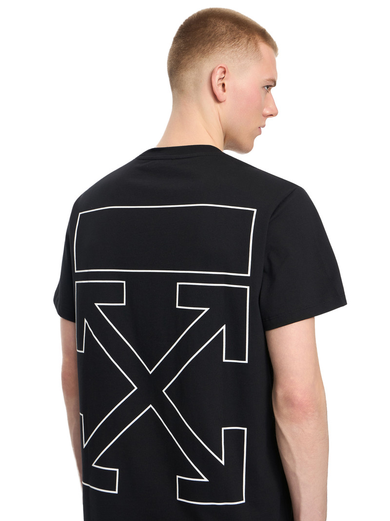 Slim Fit Outlined Signature S/S T-Shirt 4