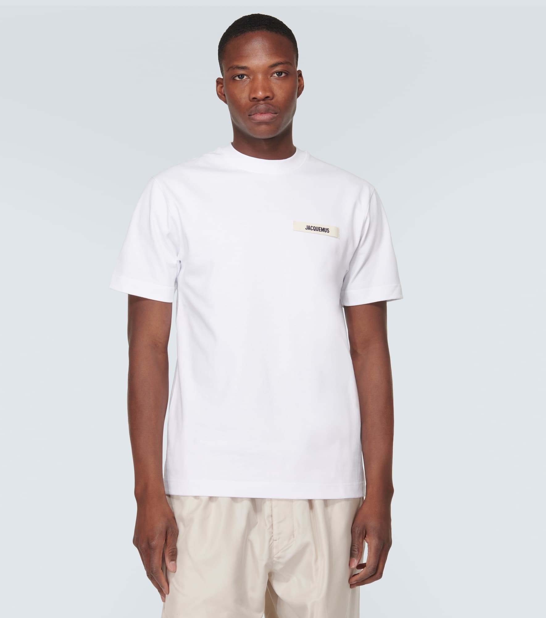 Le T-shirt Gros Grain cotton T-shirt - 3