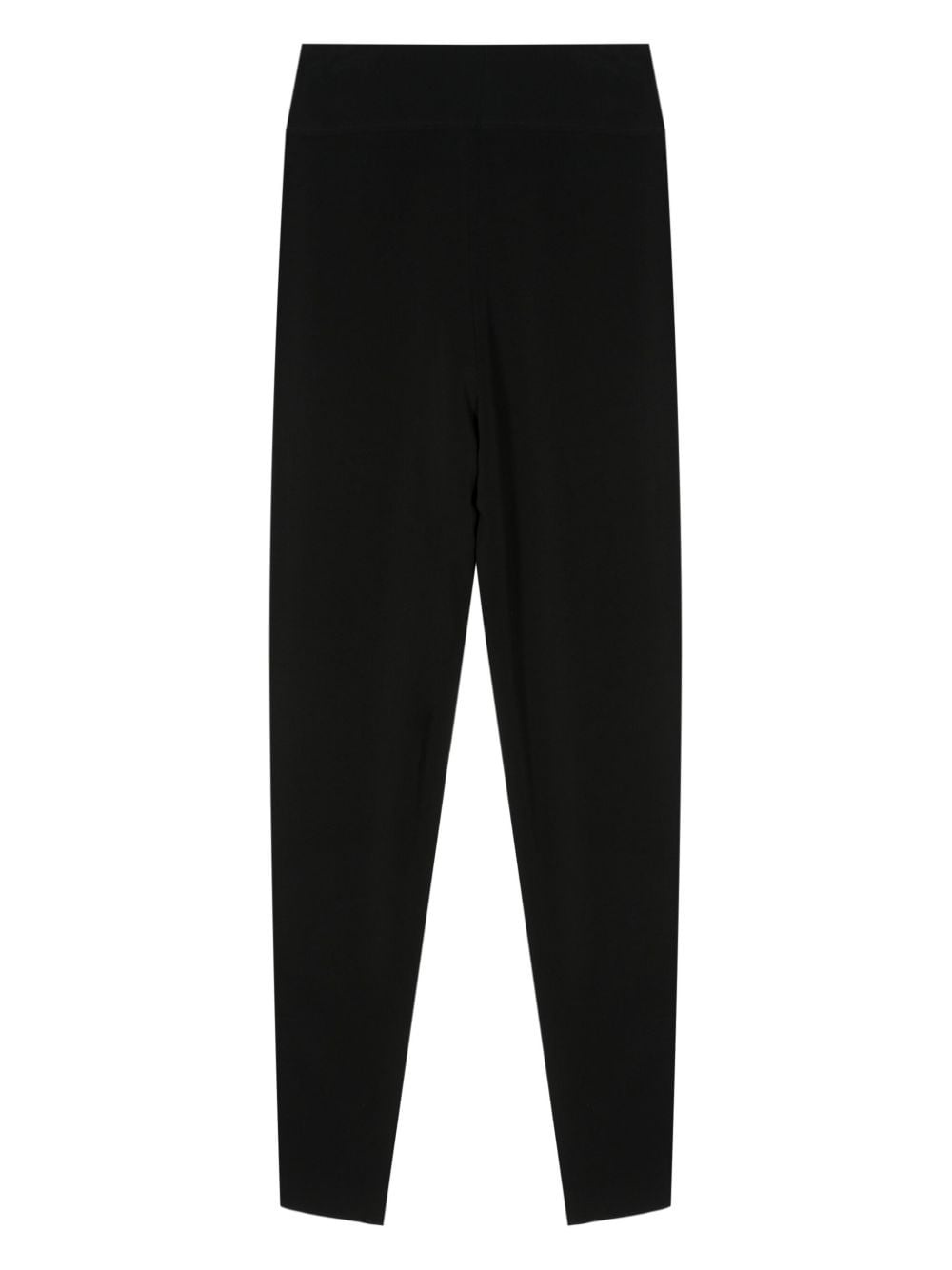 pleat-detail yoke-waist trousers - 2