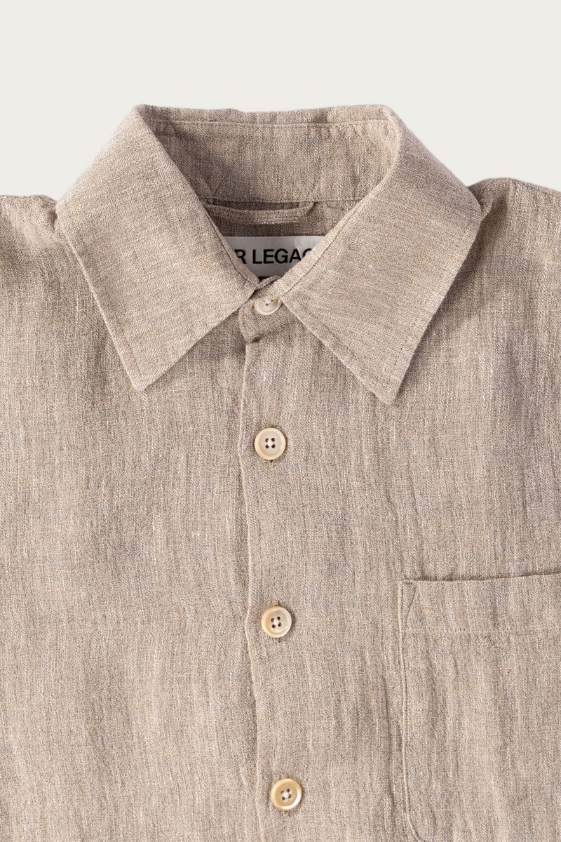Our Legacy Above Shirt - Pollen Dust Sparse Crepe Weave outlook