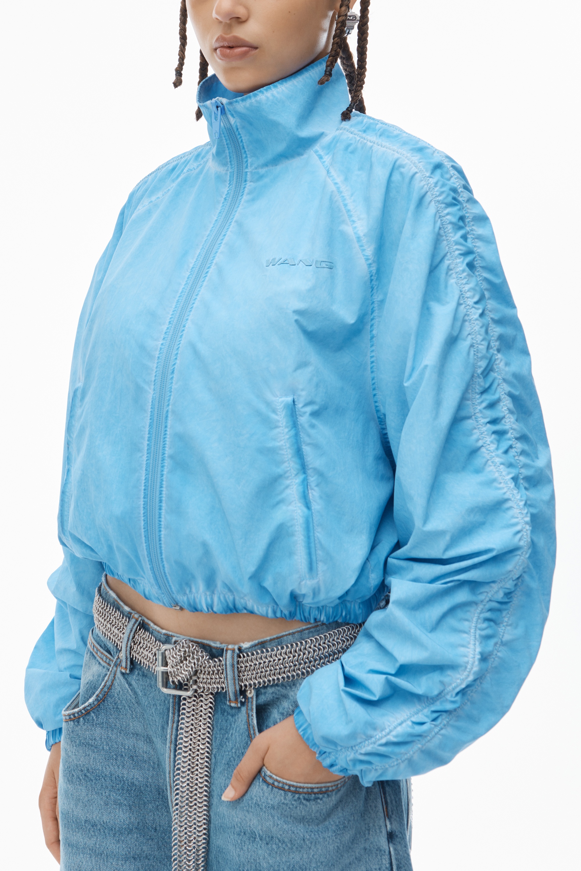 Ruched Track Jacket - 3