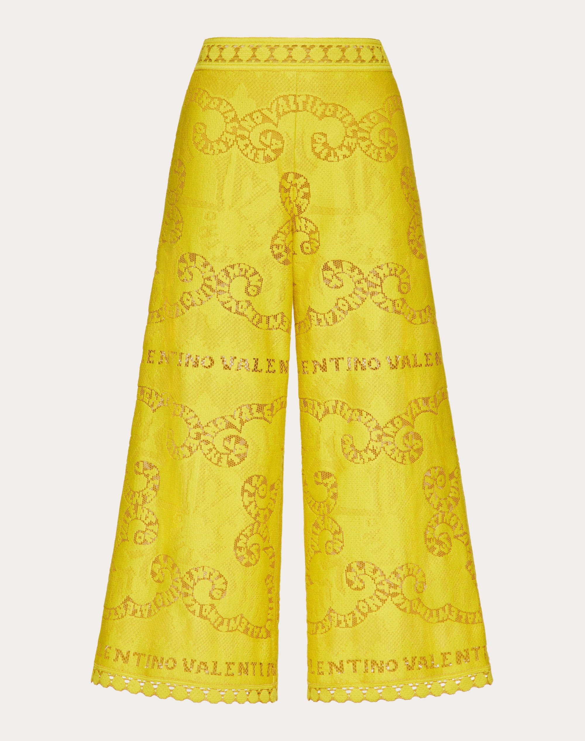 Iris Brocade Pant Yellow