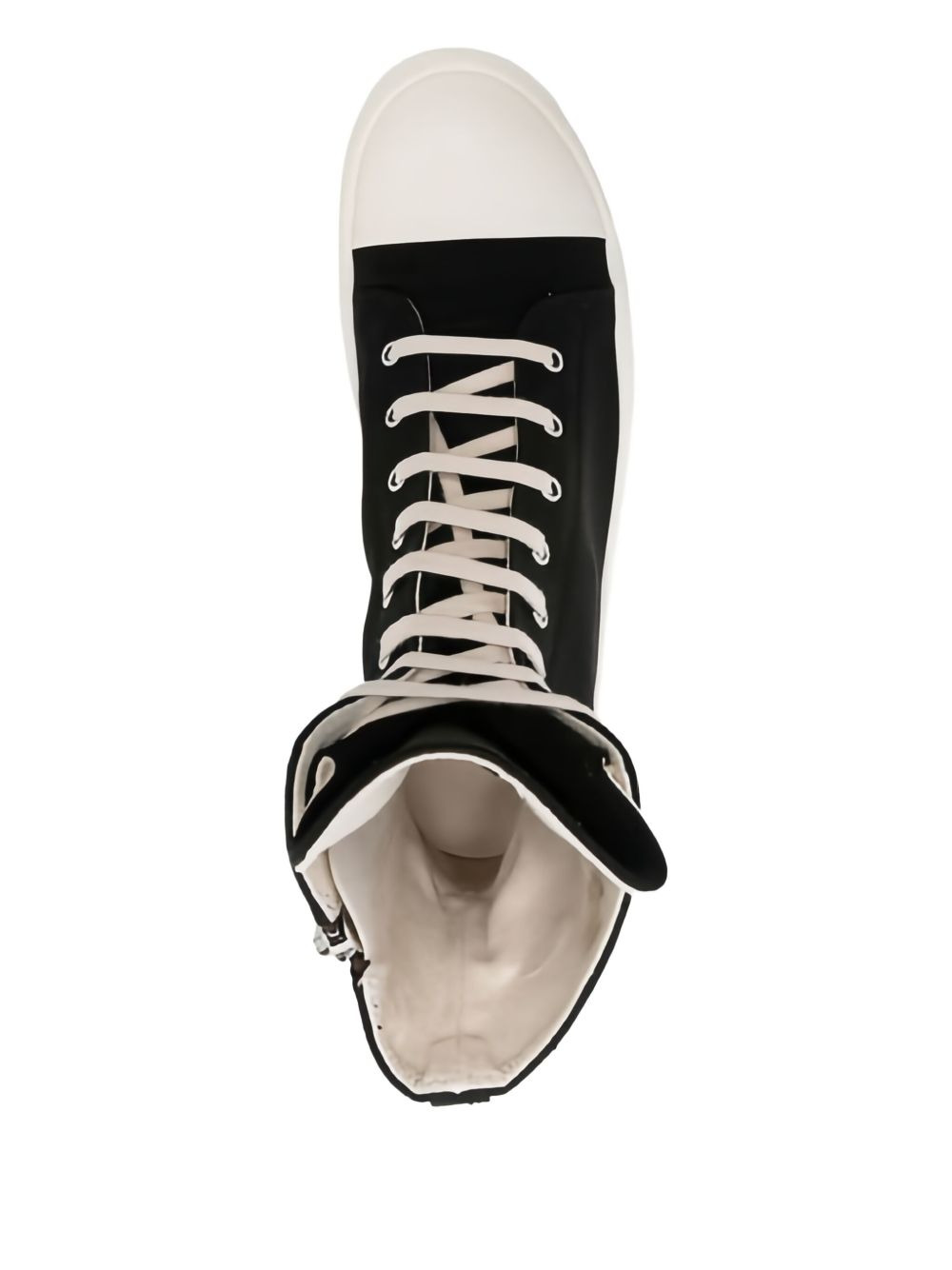 lace-up zip-fastening sneakers - 4