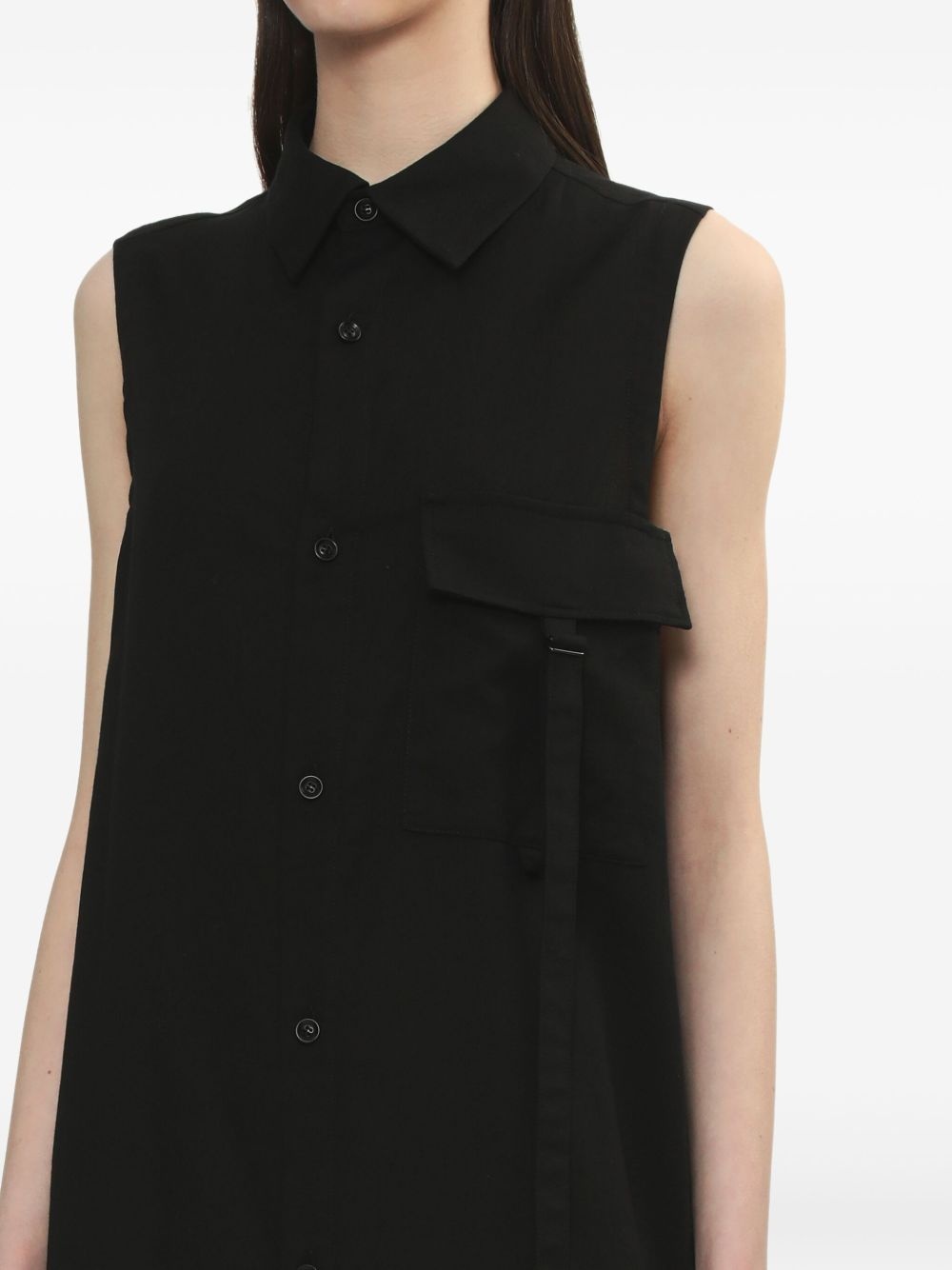 cotton midi dress - 5