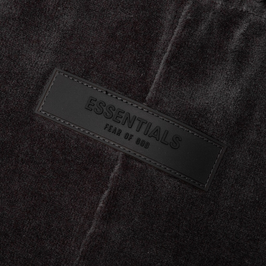 FEAR OF GOD ESSENTIALS WOMEN'S VELOUR PANT - IRON - 4