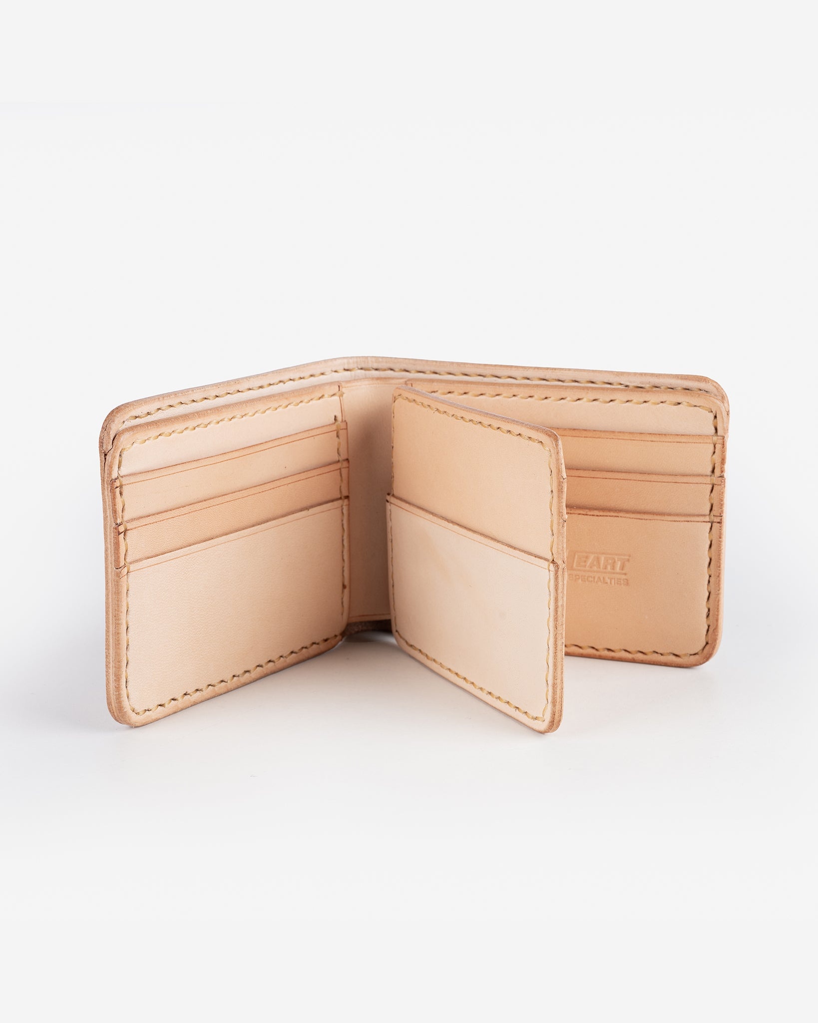 IHG-035-TAN Calf Folding Wallet - Tan - 5