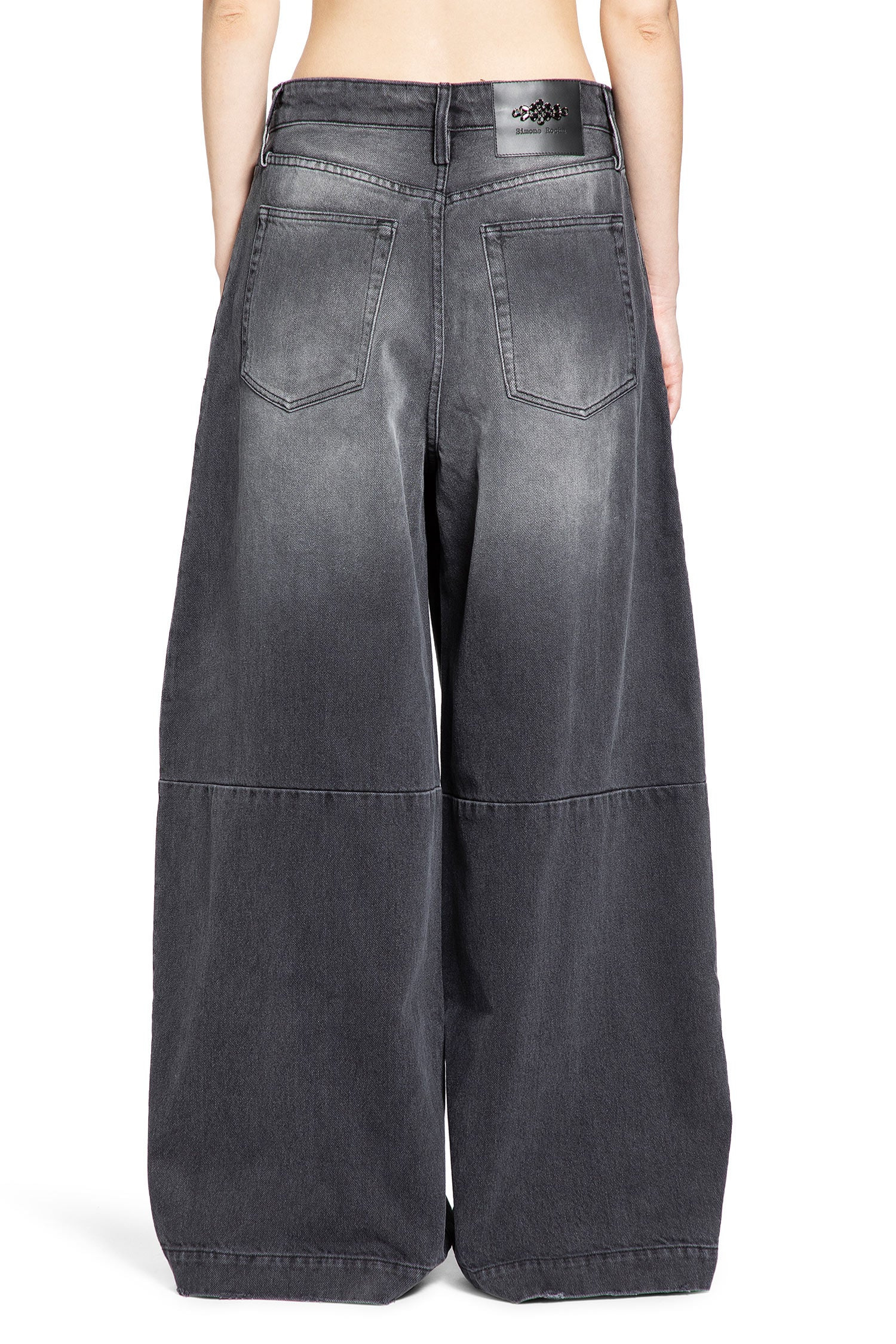 Distressed Wide Leg Puddle Jeans - 3