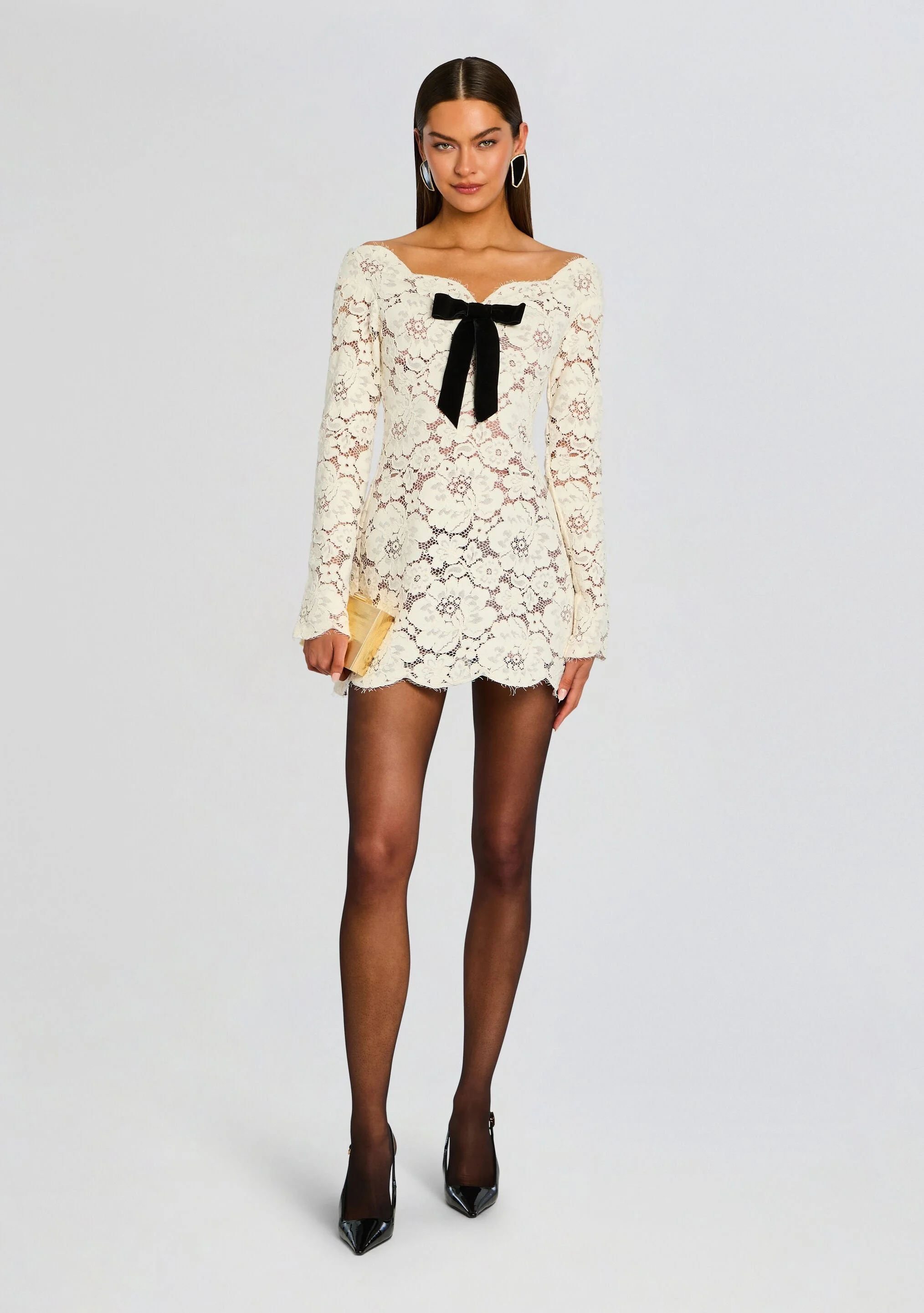 PERDITA LACE DRESS - 1