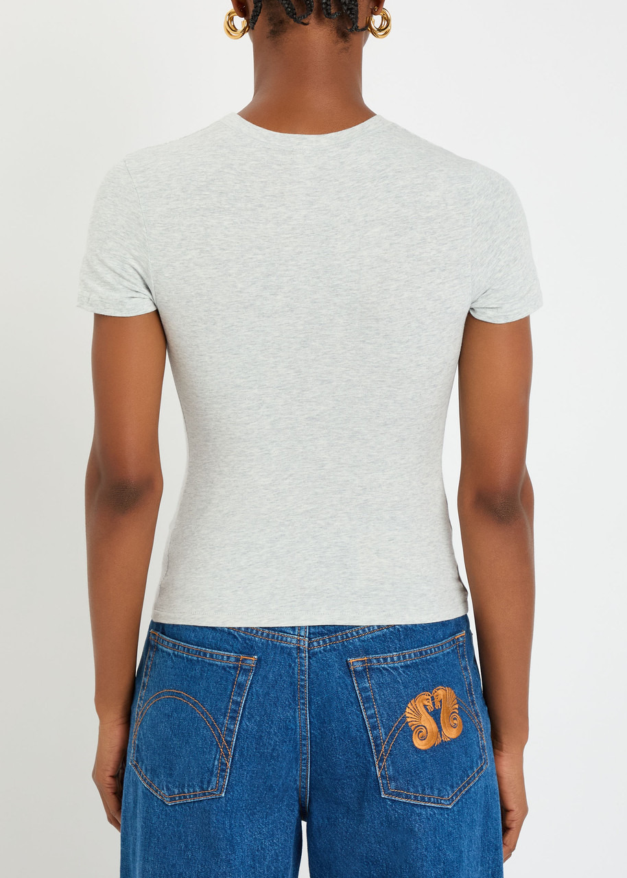 Skims Stretch-cotton T-shirt - 3