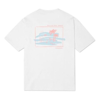 Converse Converse Summer Activity Surf Graphic T-Shirt 'White' 10022772-A01 outlook