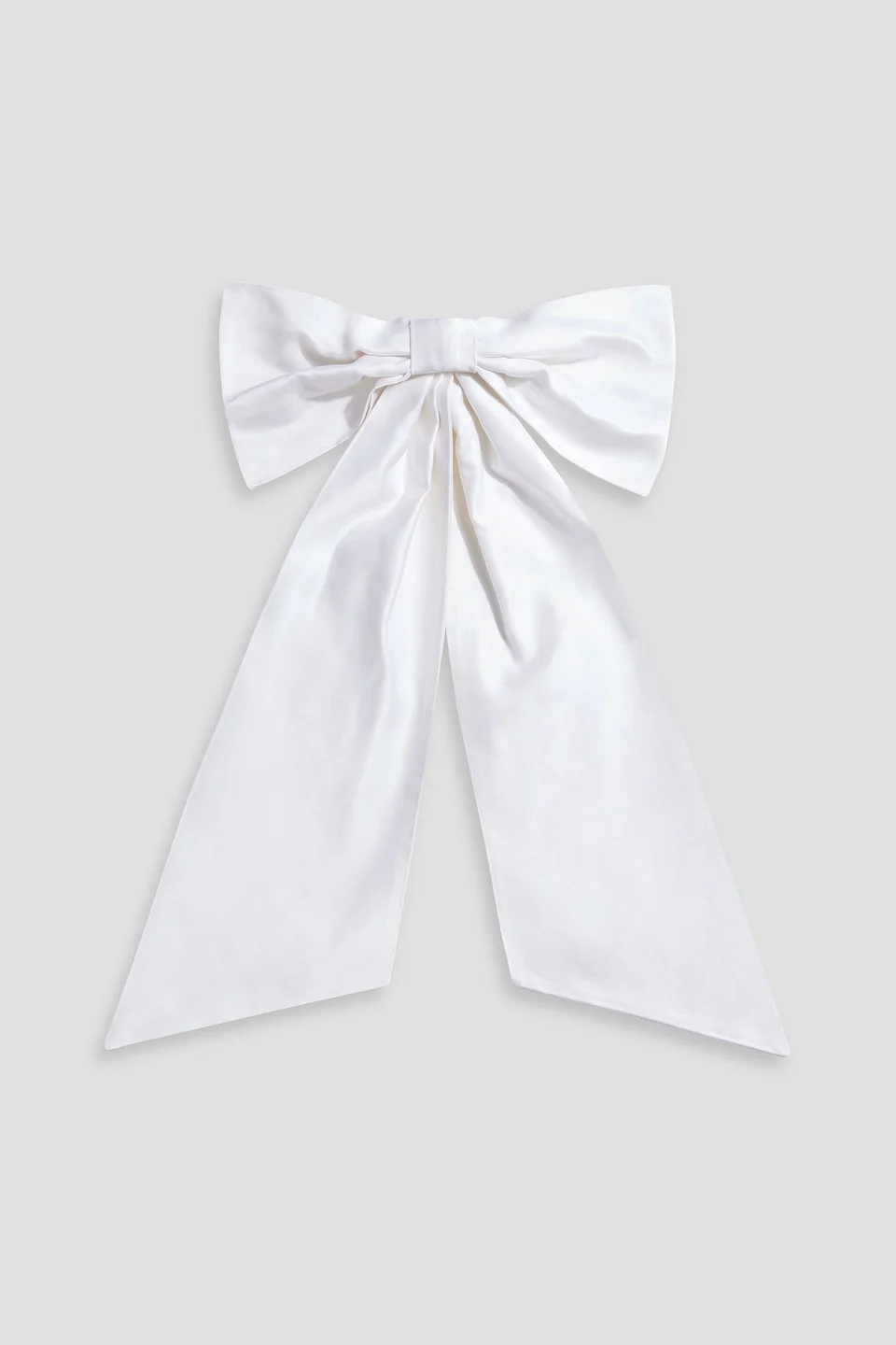Darla satin bow hair clip - 1