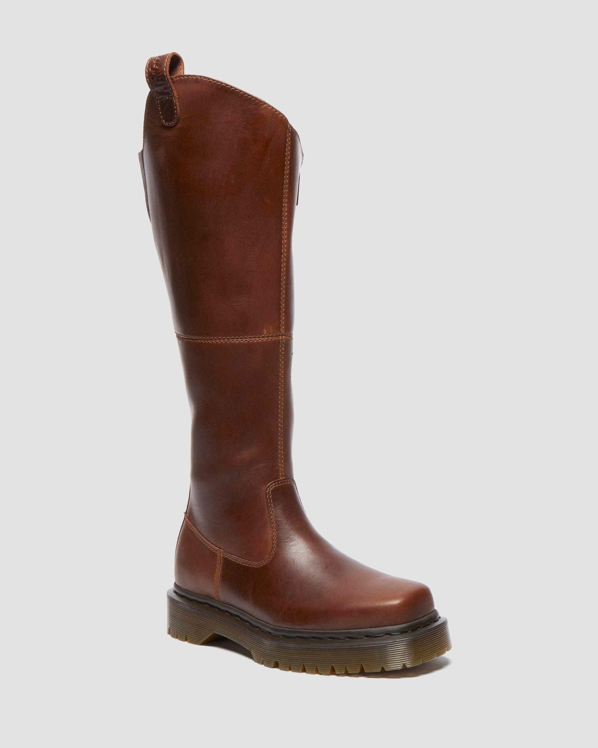 Amaayah Knee High Leather Boots - 5