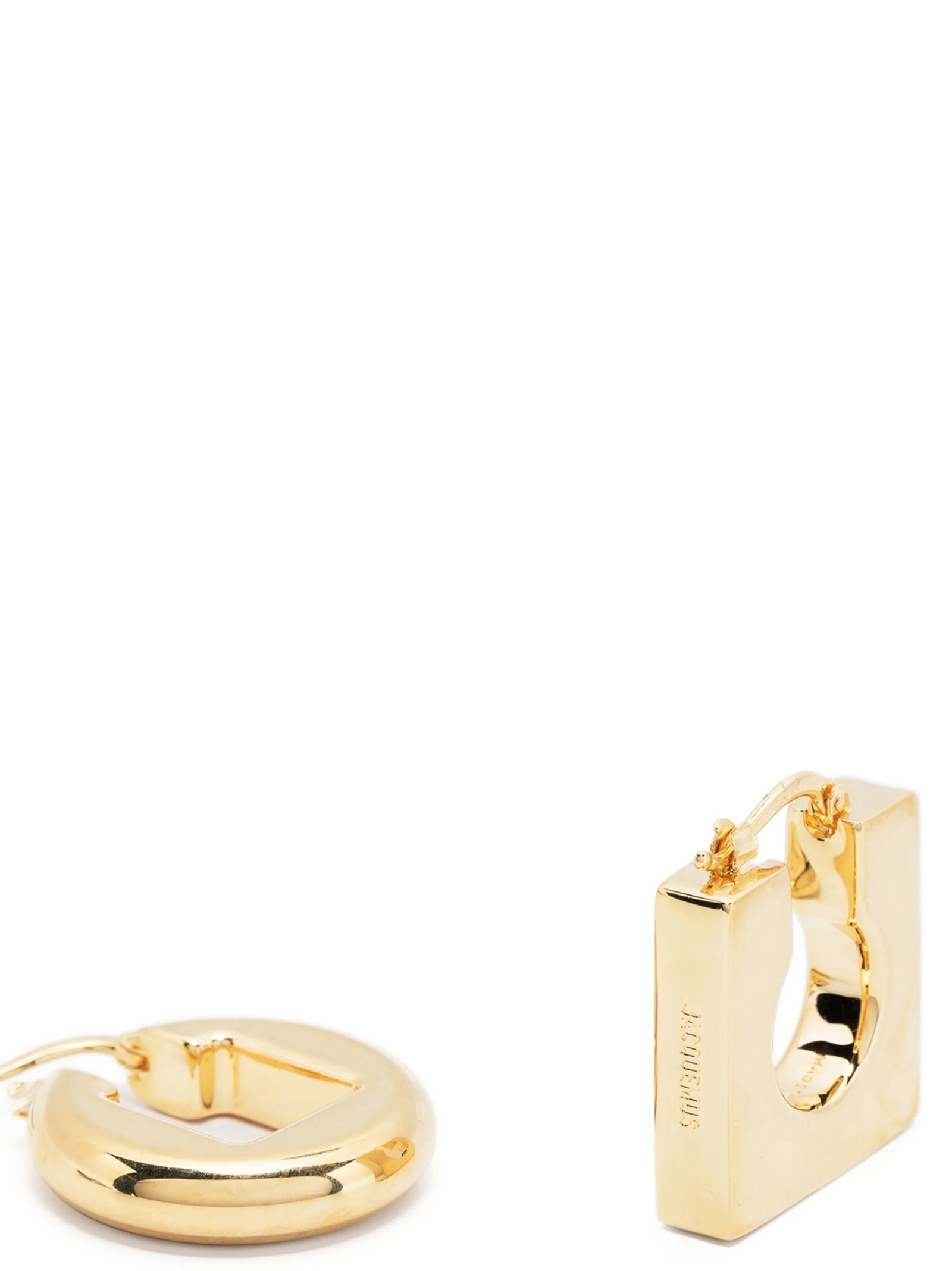 Jacquemus Women 'Les Boucles Rond Carré' Earrings - 2